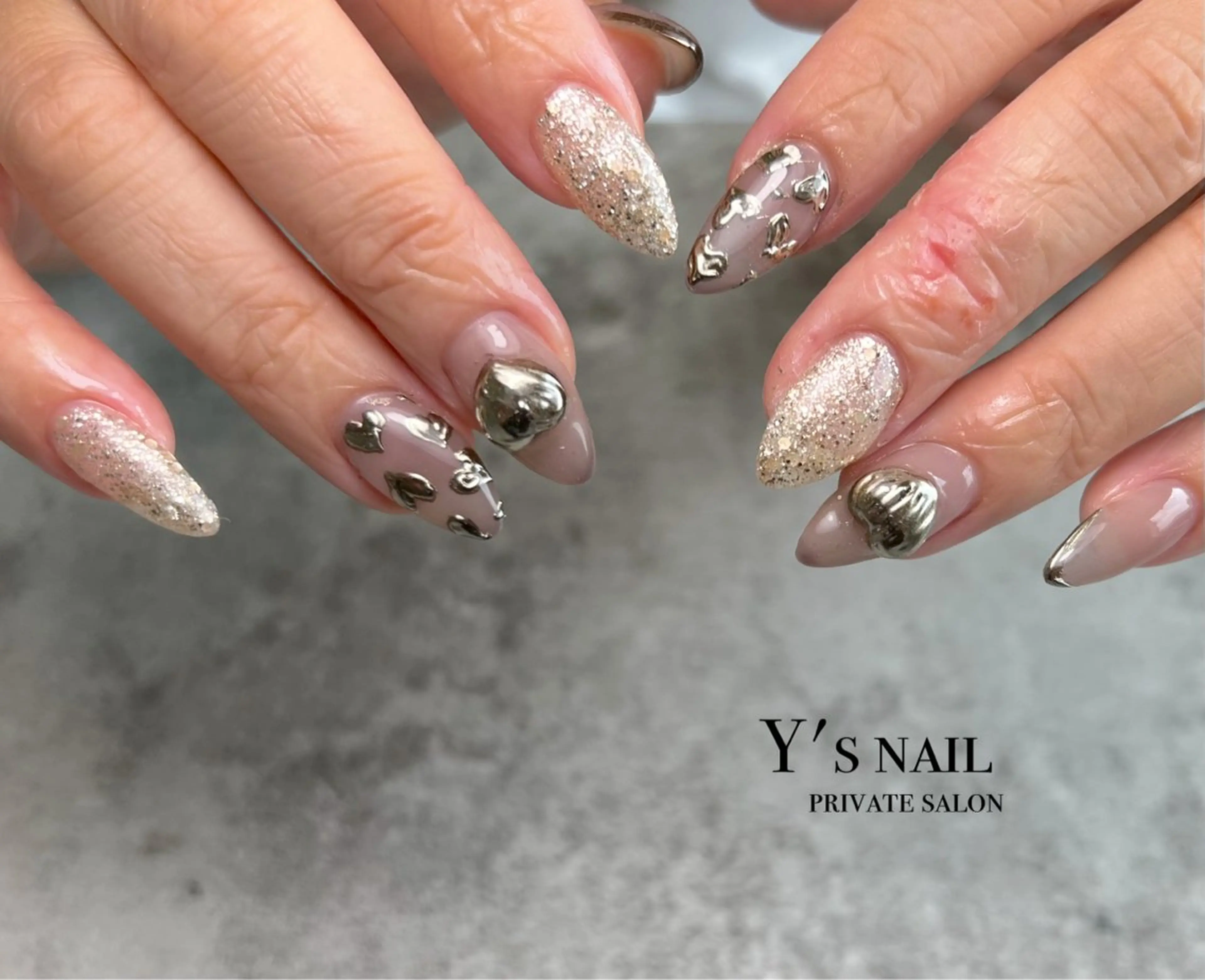 ネイル ハンドネイル Y's nail ˚✧₊YUIのネイルデザイン