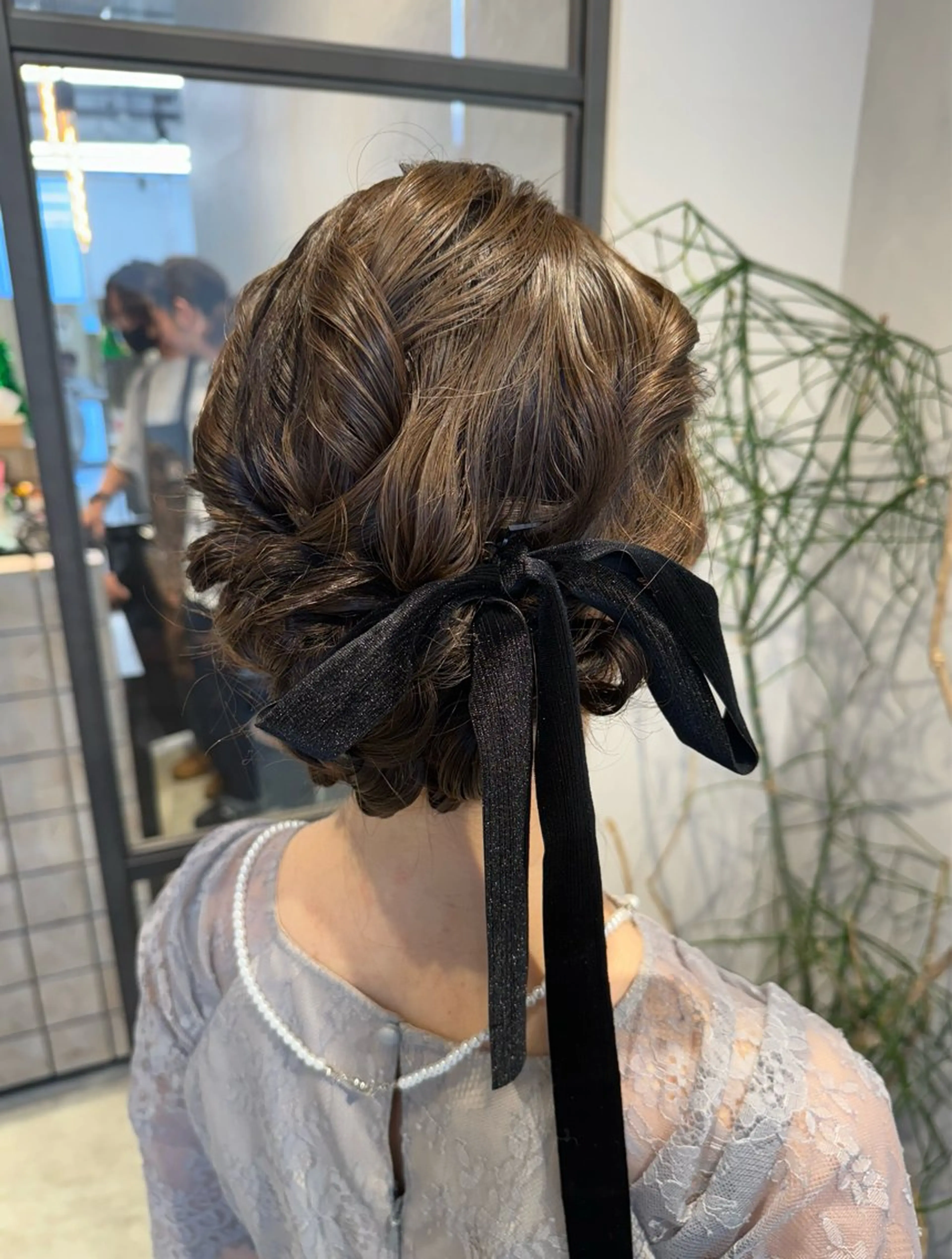 ヘアアレンジ 透明感カラー✨艶髪 制作🌱山根あゆみのヘアスタイル