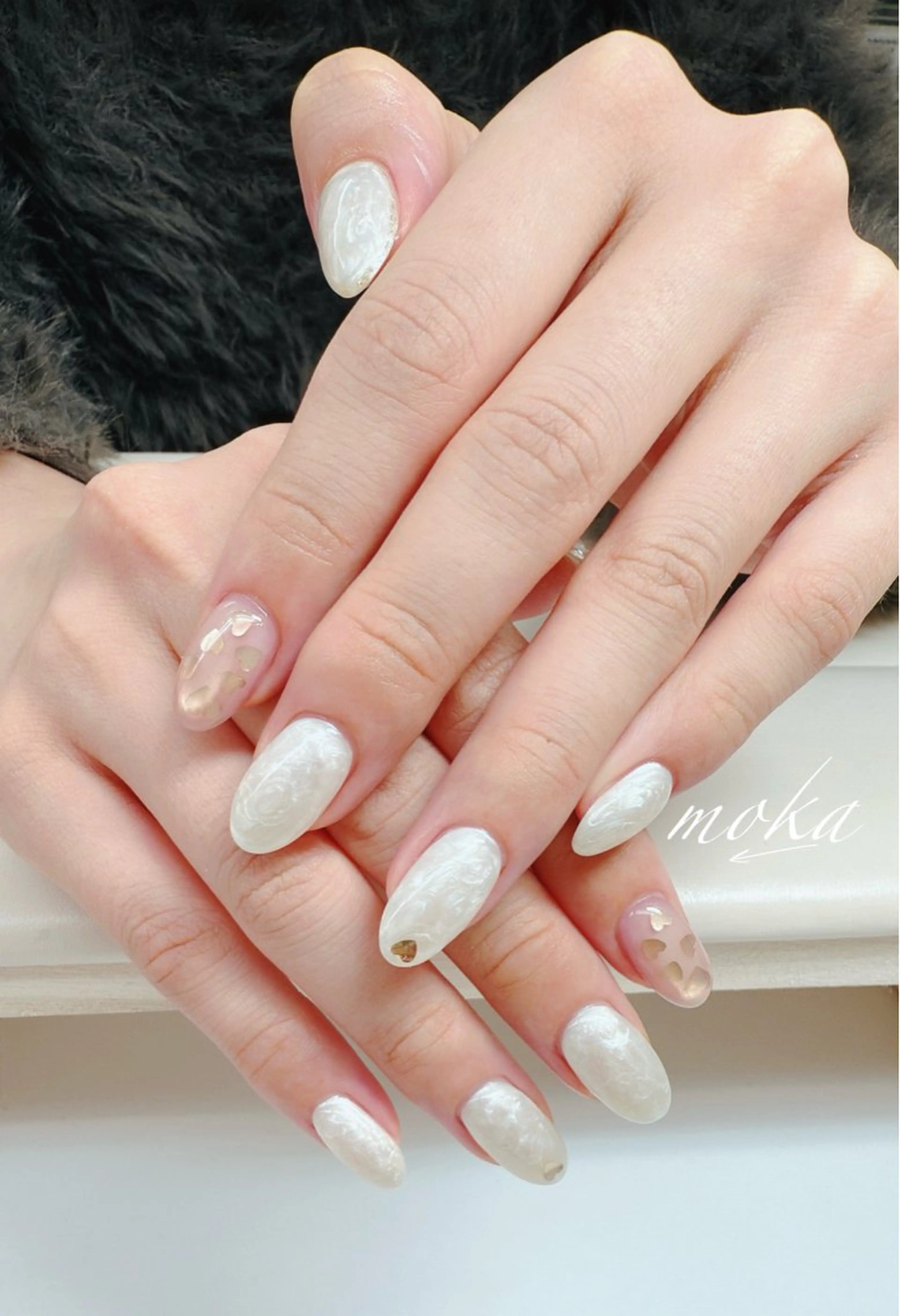 ネイル ハンドネイル ハンドケア 胡蝶蘭レディースサロ ンNailMOKAのネイルデザイン