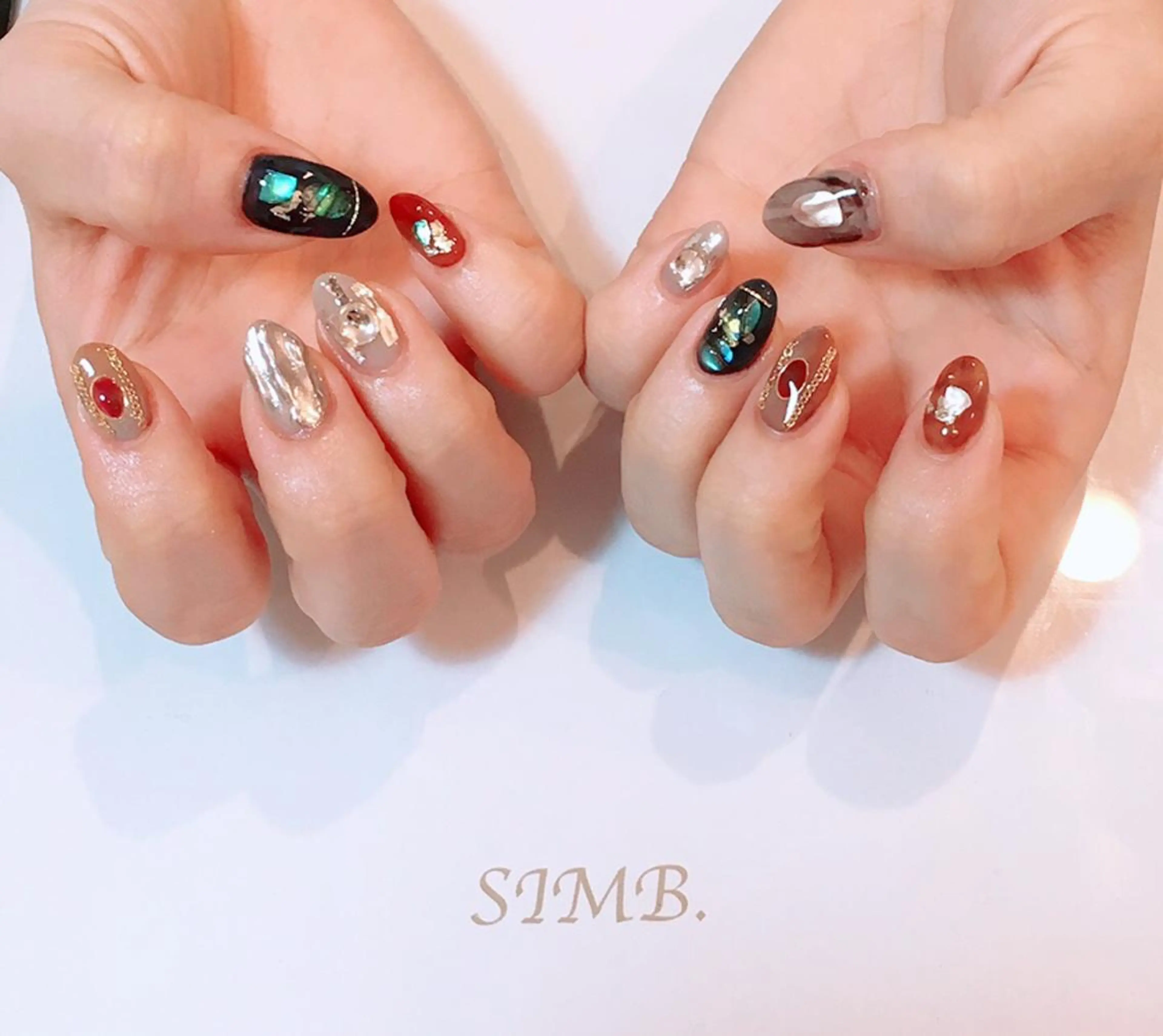 ネイル ハンドネイル nailsalon SIMB.のネイルデザイン