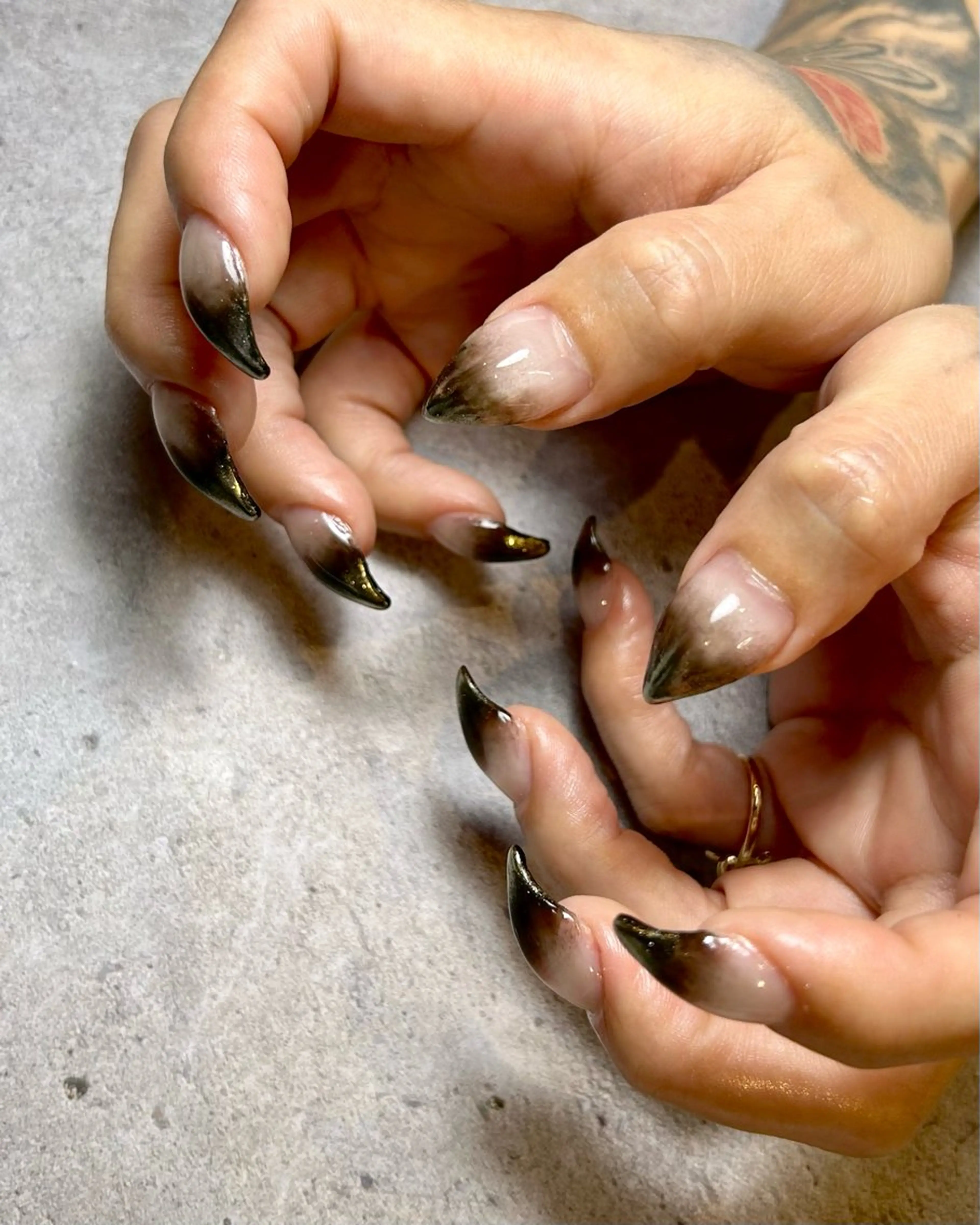 ネイル スカルプネイル ハンドネイル Reflection marikoのネイルデザイン