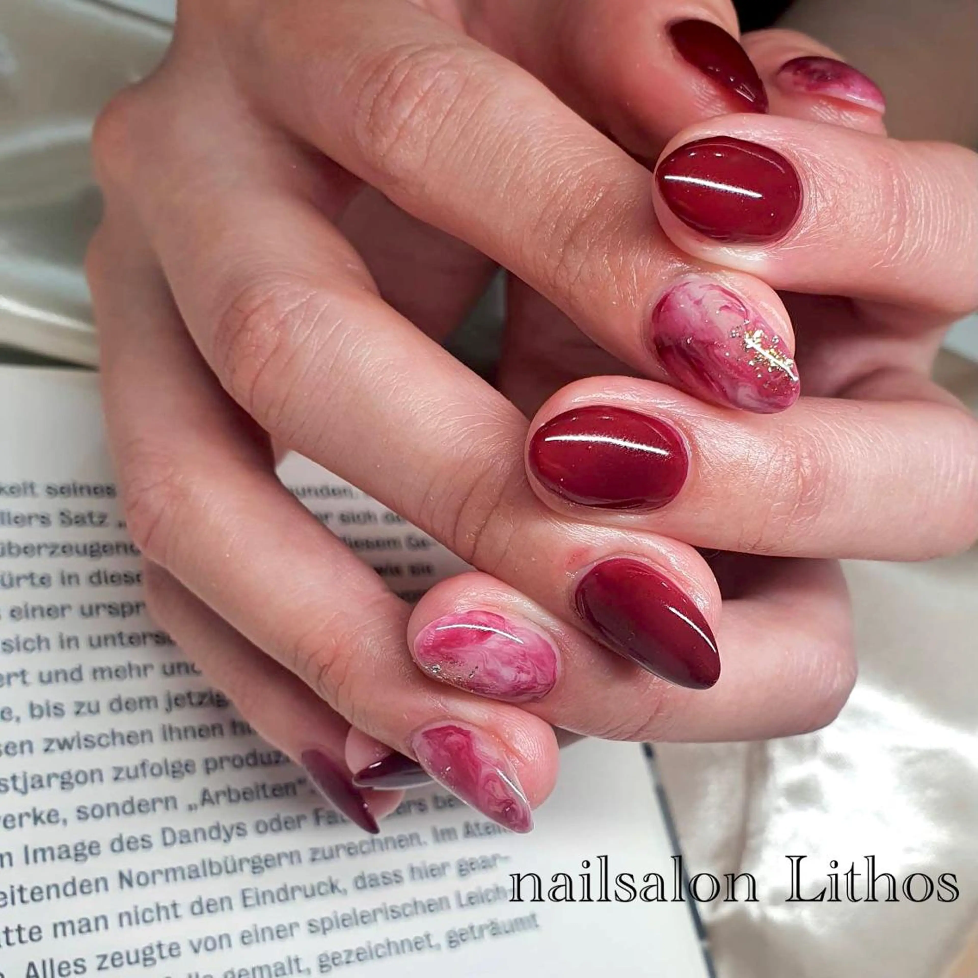 ネイル ハンドネイル nailsalon Lithos所属・nailsalon Recontreのネイルデザイン