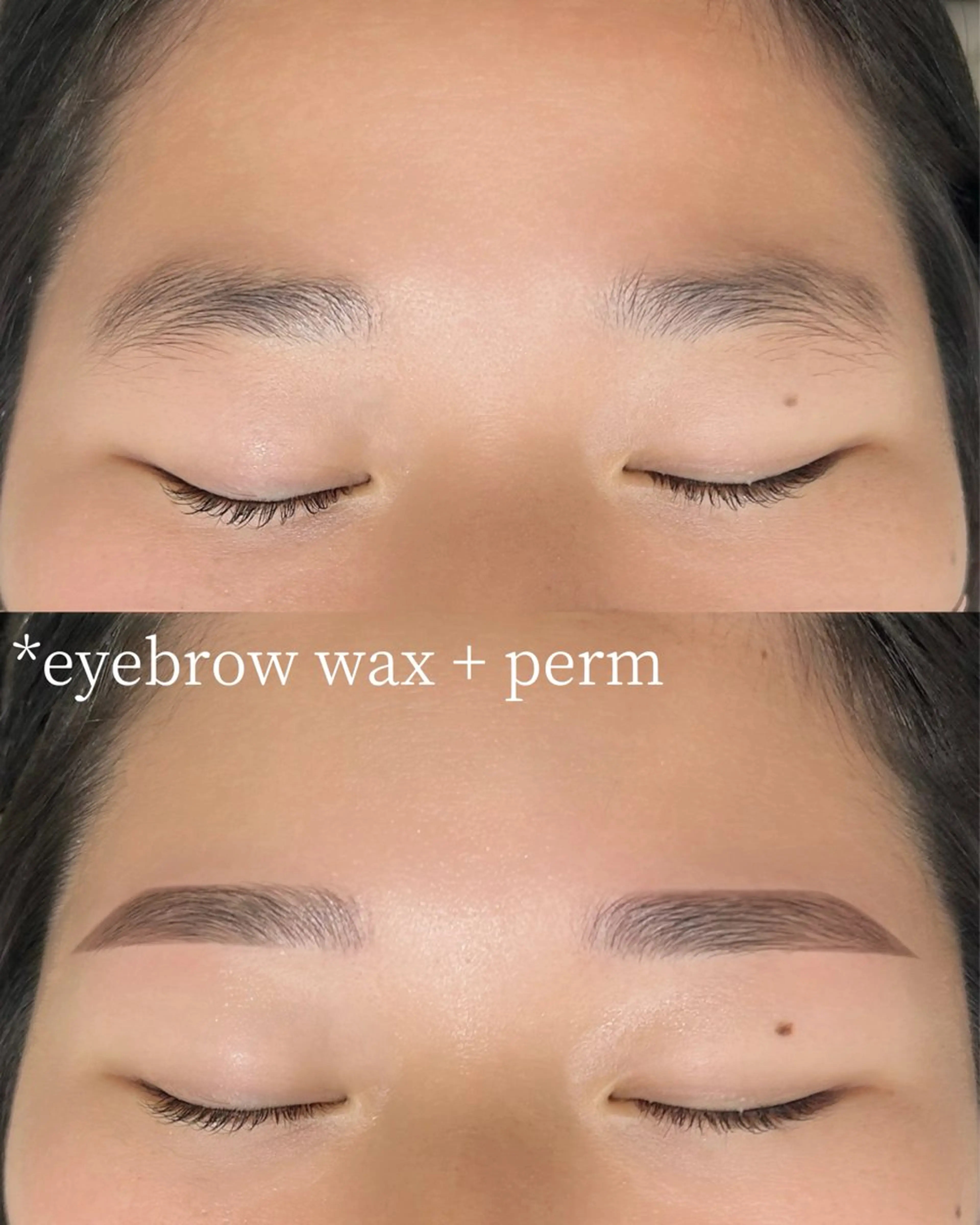 【先着2名-撮影モデル📸】眉ワックス×眉パーマ+眉メイク（メンズOK🙆‍♀️）の写真