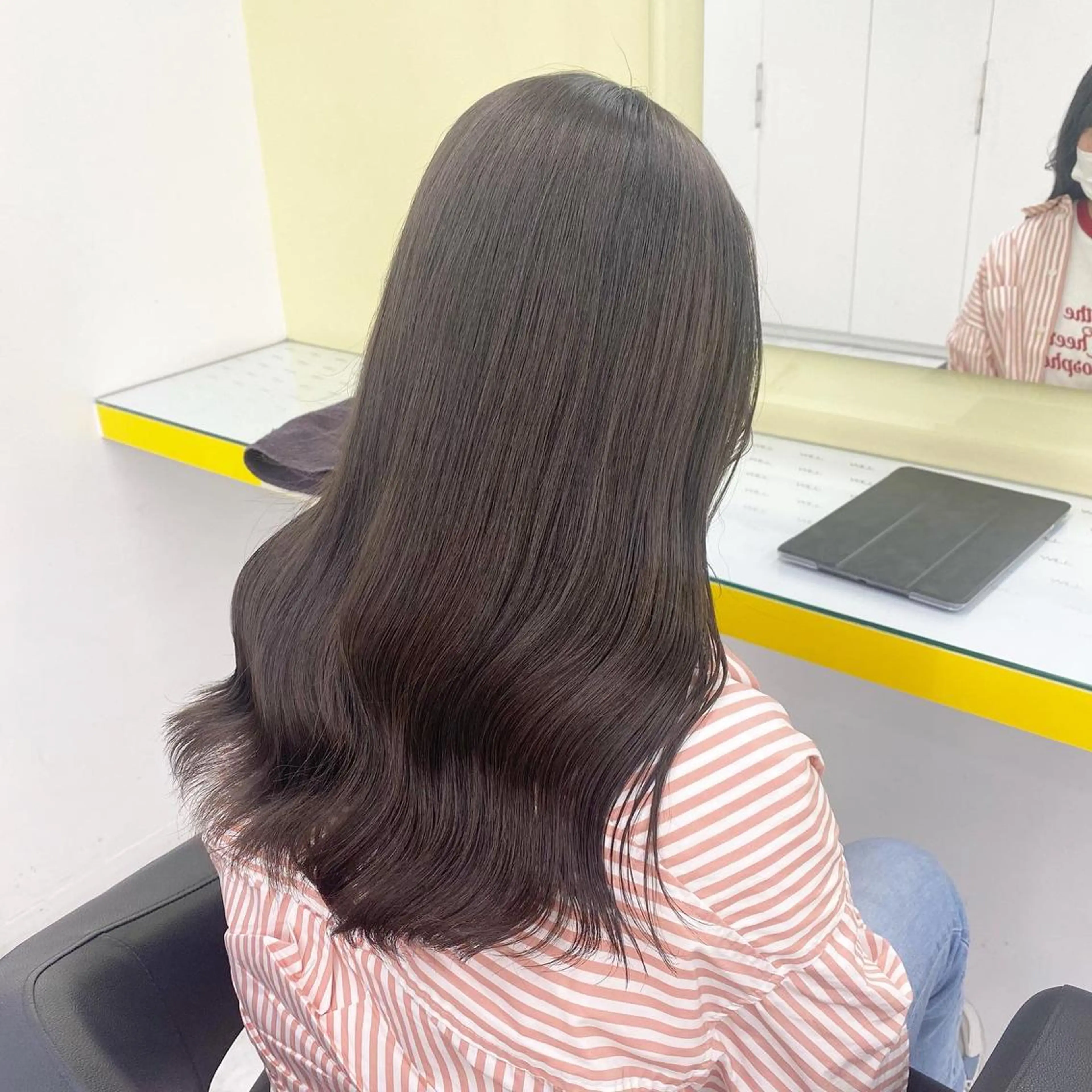 ミディアム カラー パーマ ヘアアレンジ メンズ キッズ ネイル マツエク・マツパ アイブロウ Lumo所属・💖横浜ブリーチなし 💖MIHOのヘアスタイル