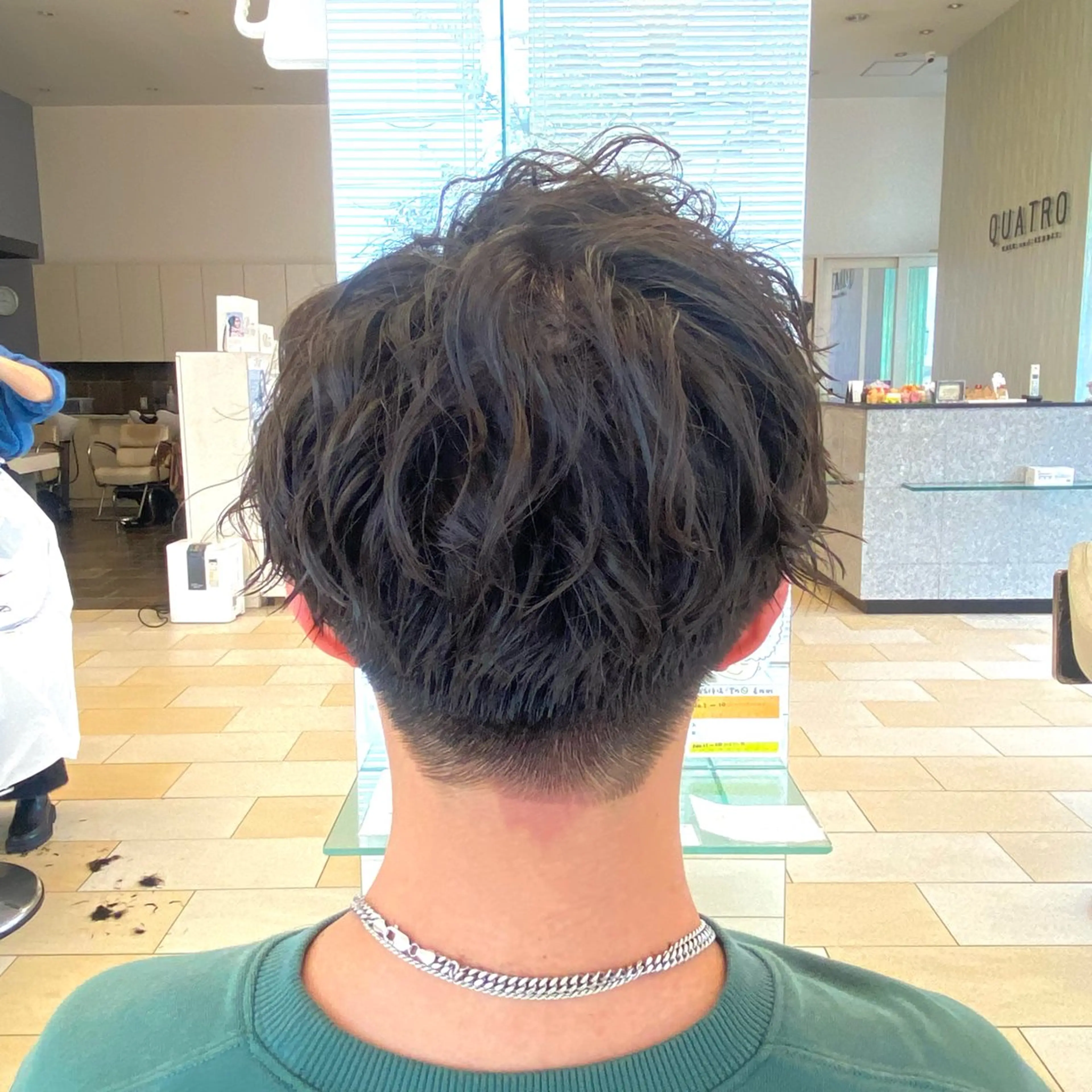 パーマ メンズ 波巻きパーマ 牧 ゆりか𓋈のヘアスタイル