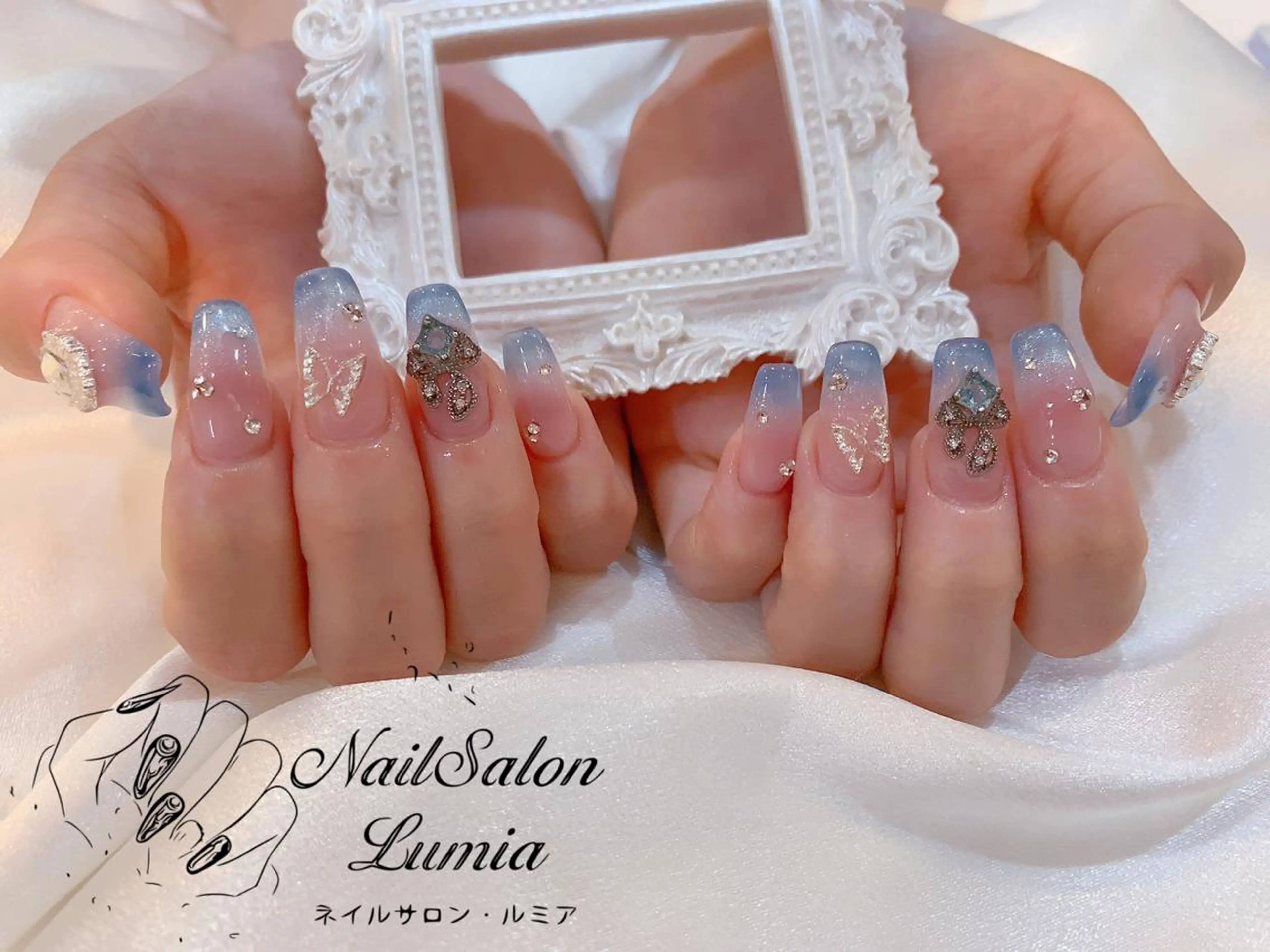 ネイル ハンドネイル ネイルサロン ルミア Lumia 店長のネイルデザイン