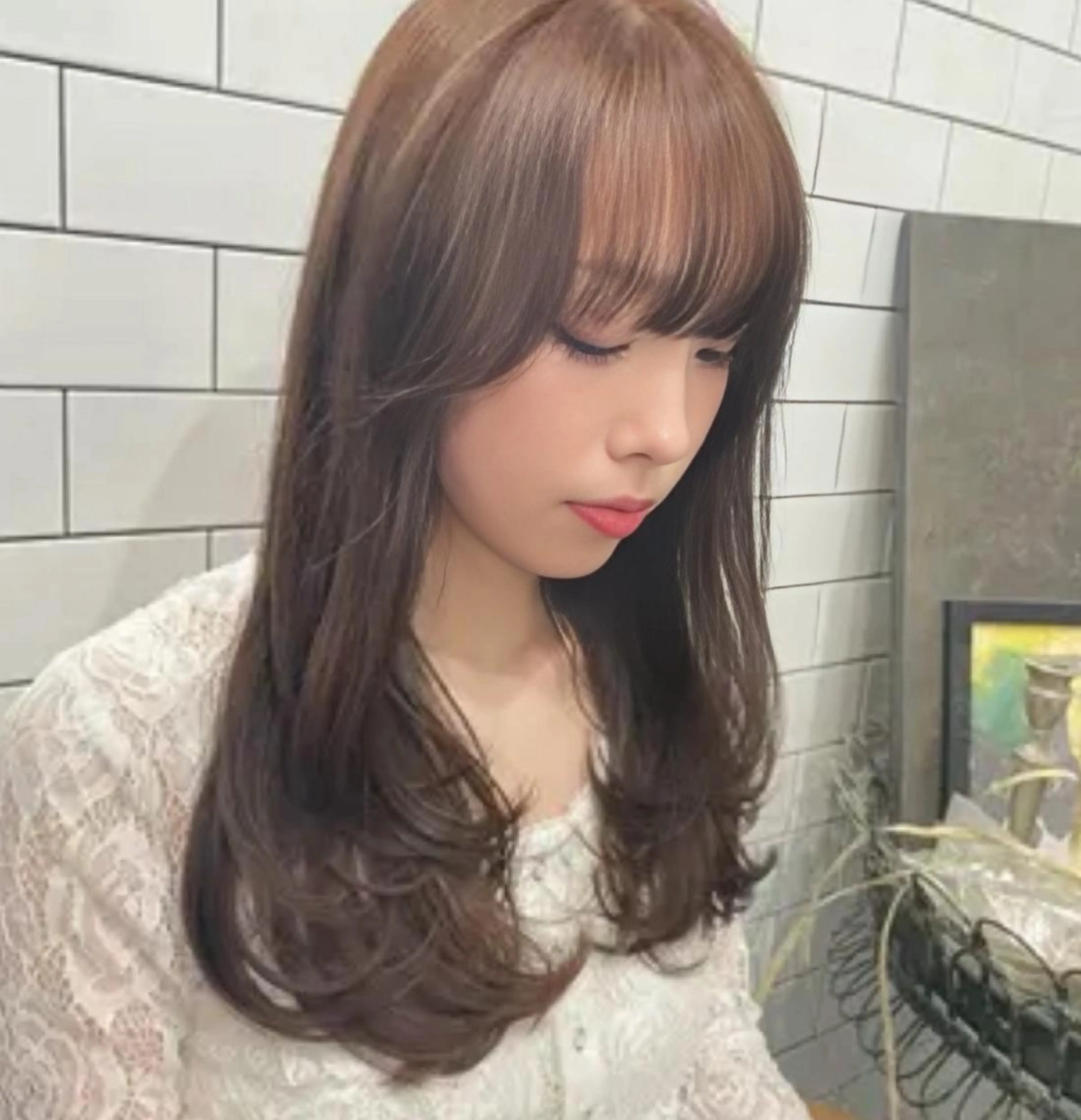 ロング カラー レイヤーカット カット ヘアカラー legare メンズ カット　山本　真之介のヘアスタイル