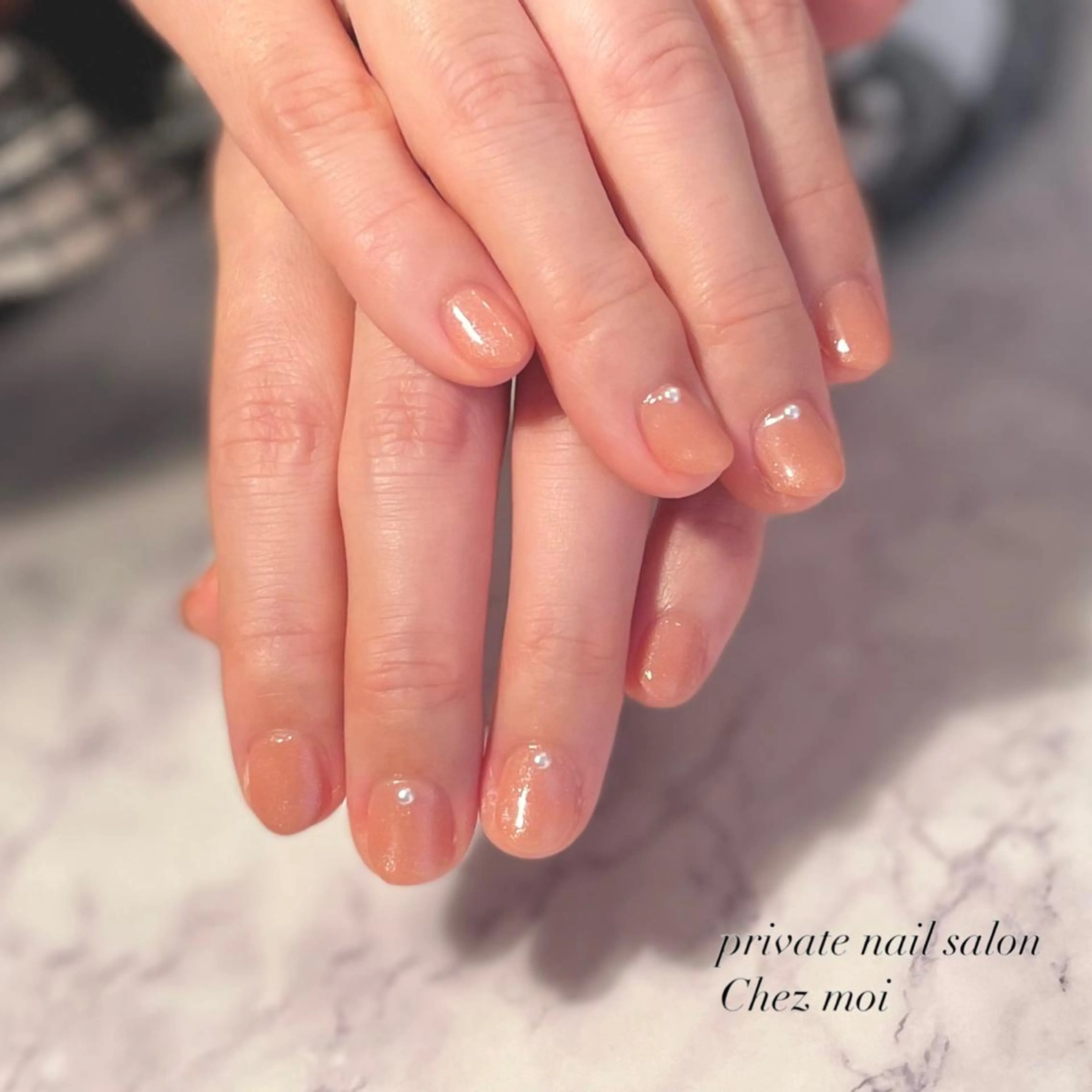 ネイル ワンカラーネイル KOMINE TOMOKOのネイルデザイン