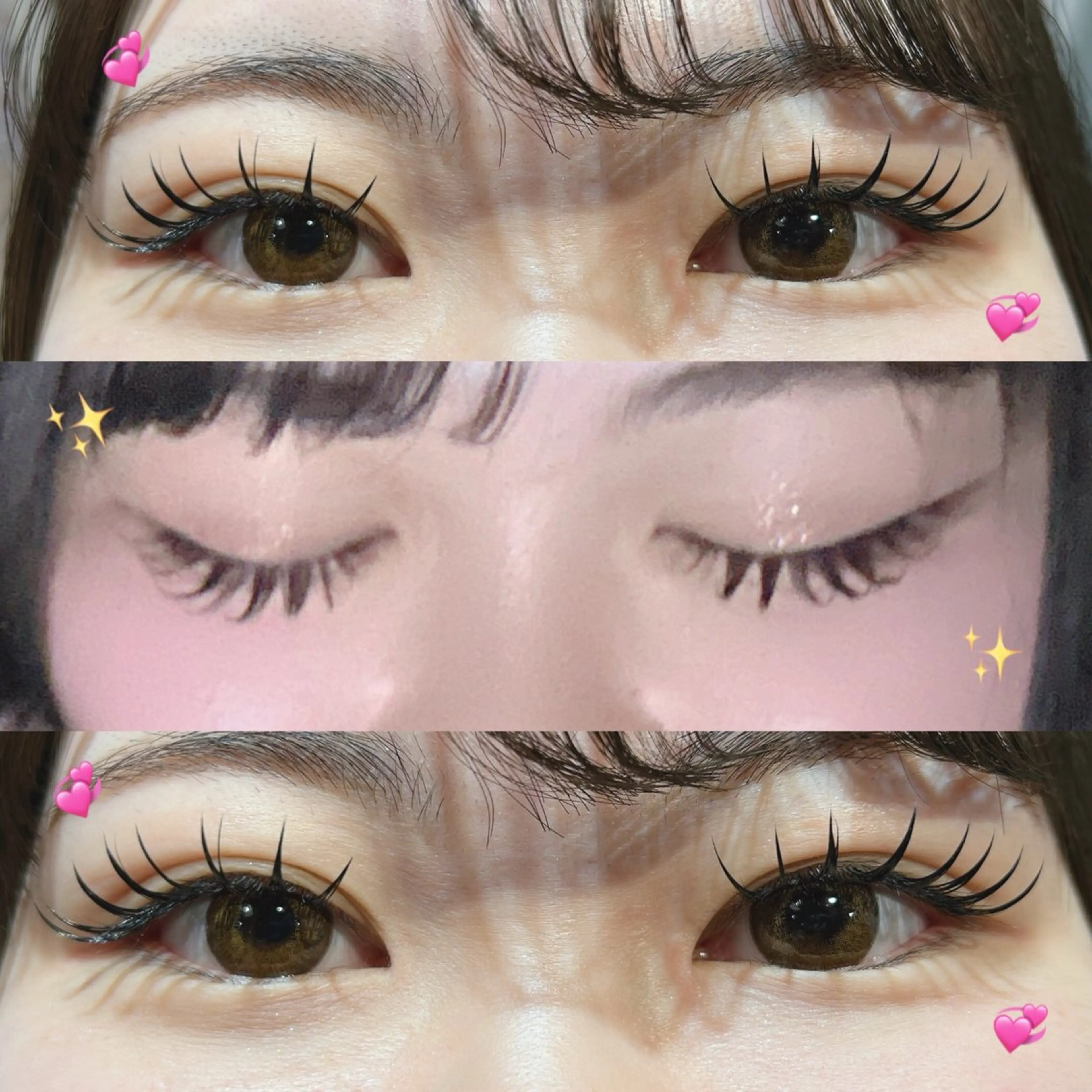 🤍setmenu🤍【マツエク120本まで➕眉毛WAX】🎀✨ 《土日祝➕300円》の写真