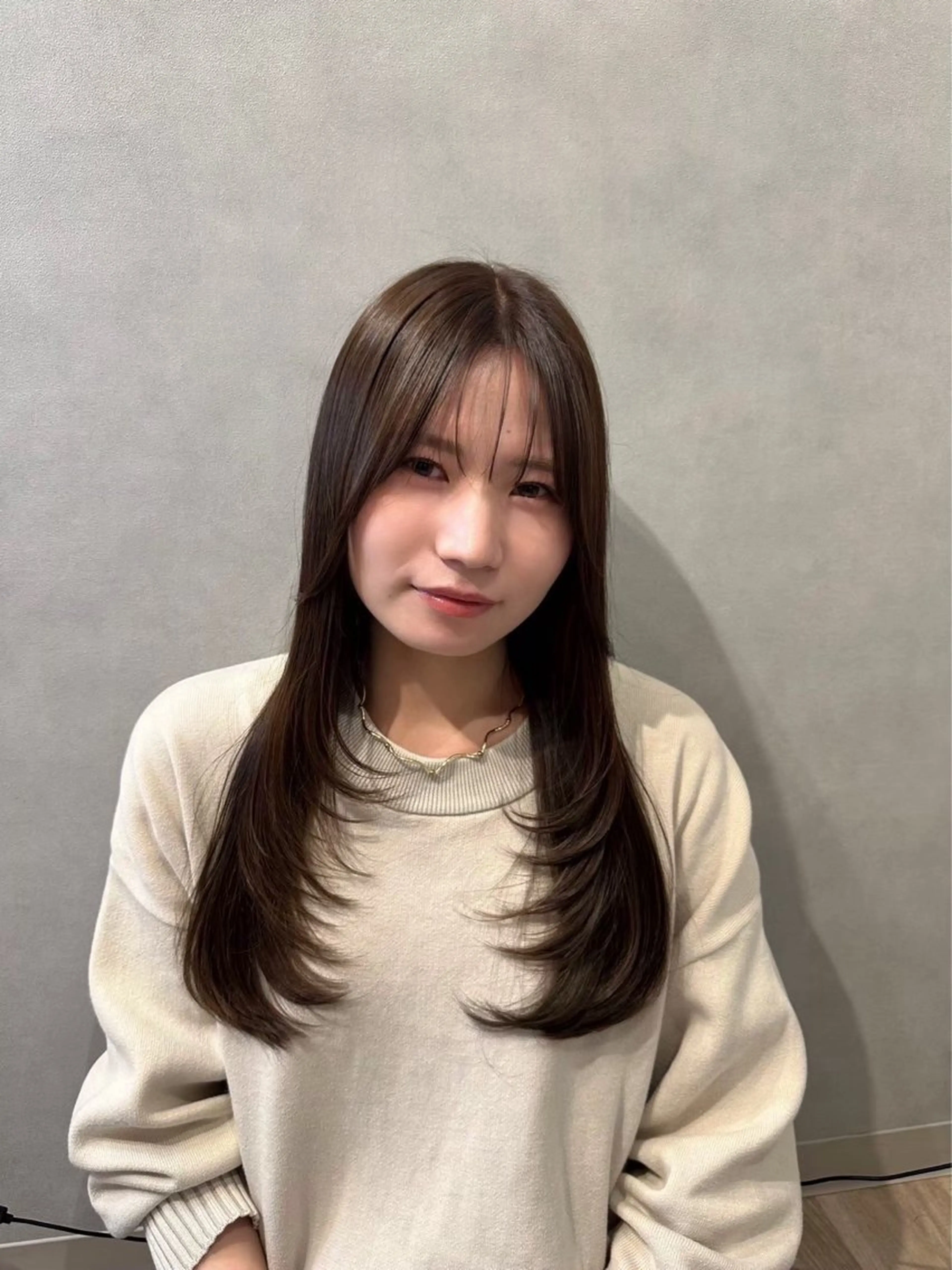 ロング カラー カット ヘアカラー トリートメント NOAHL 上尾店のヘアスタイル