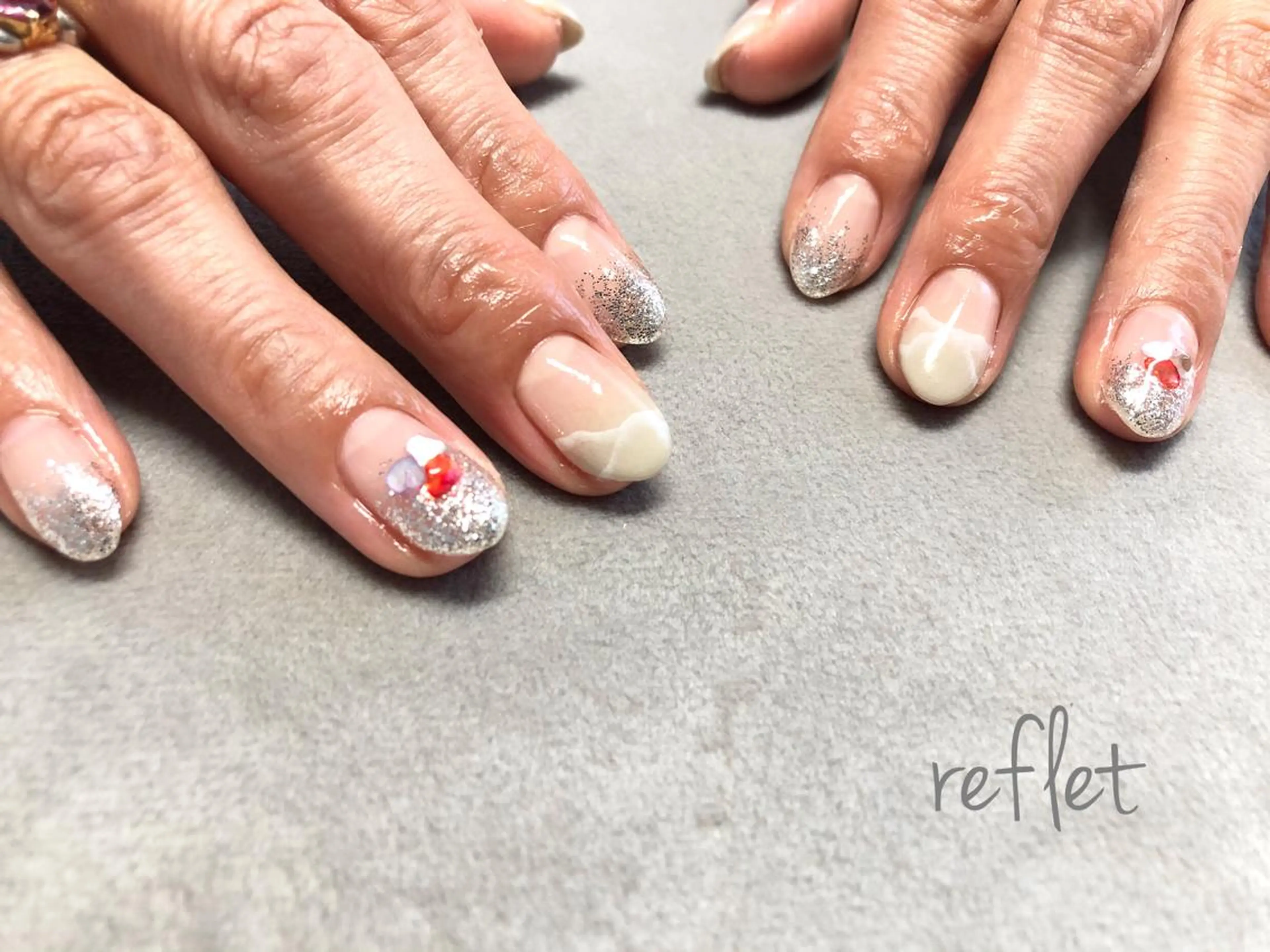 ネイル アートネイル ハンドネイル reflet nailのネイルデザイン