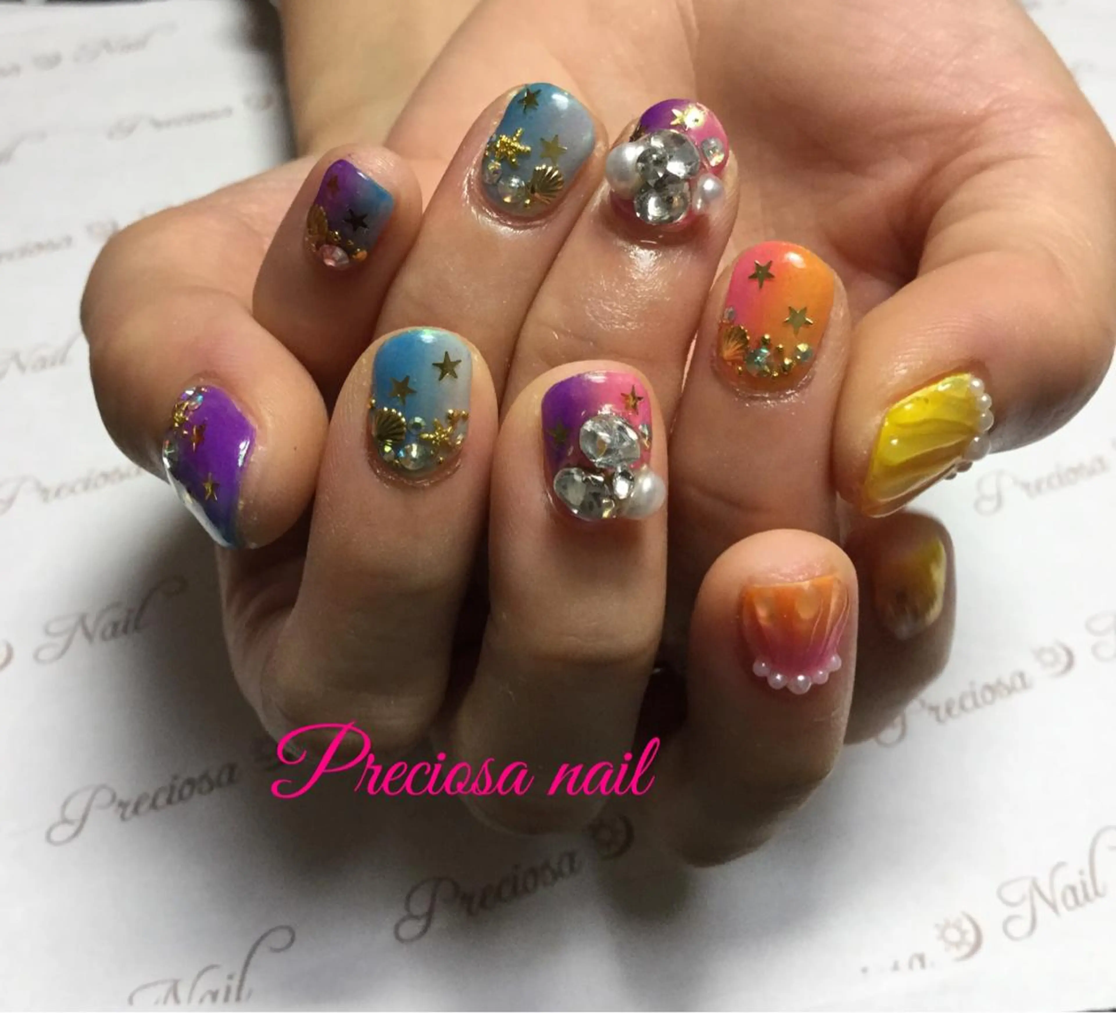 ネイル preciosa.nail所属・久場 晴美のネイルデザイン