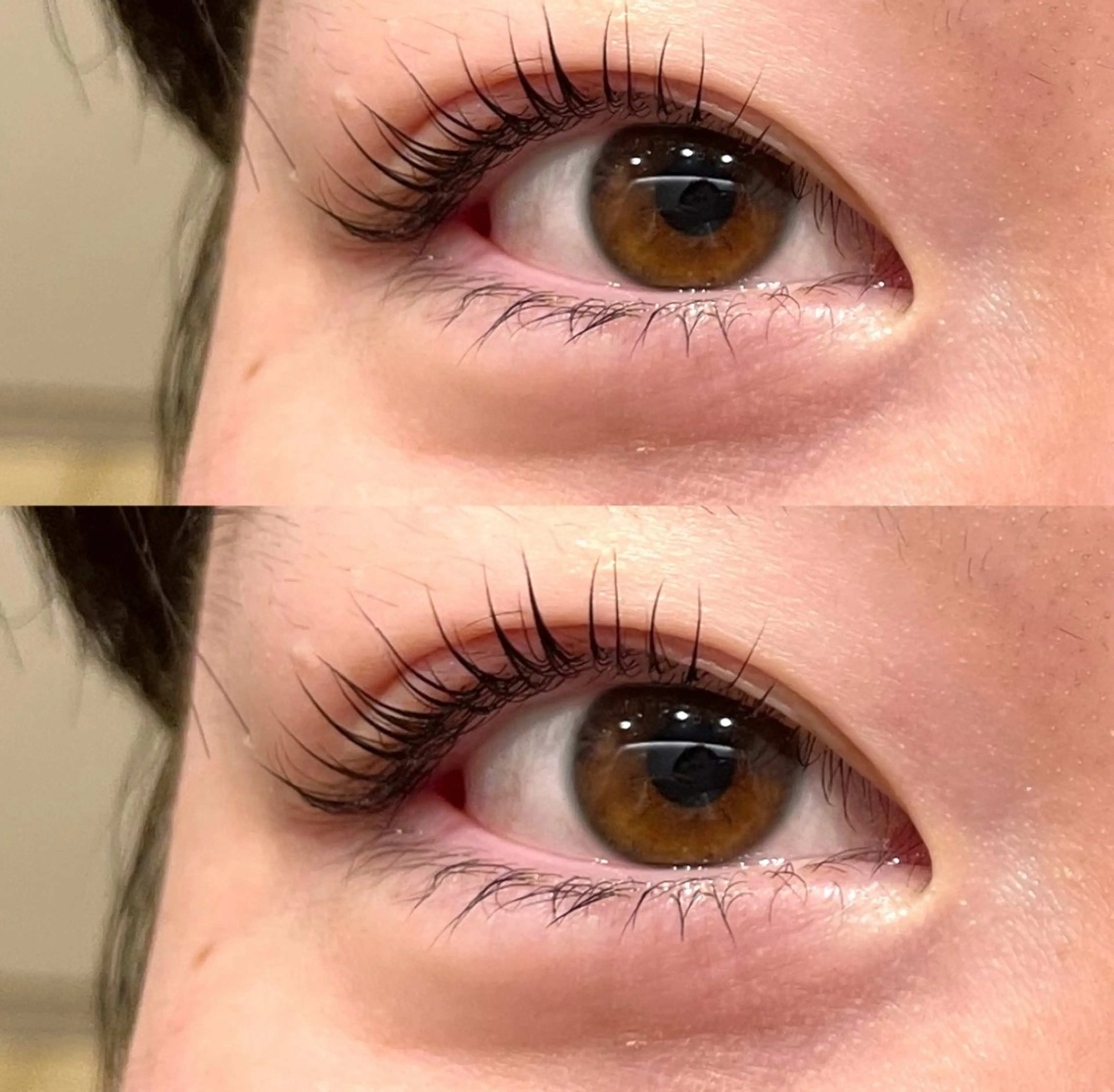 💐まつ毛パーマ＋束感コーティング🌈✨上まつ毛のみの写真