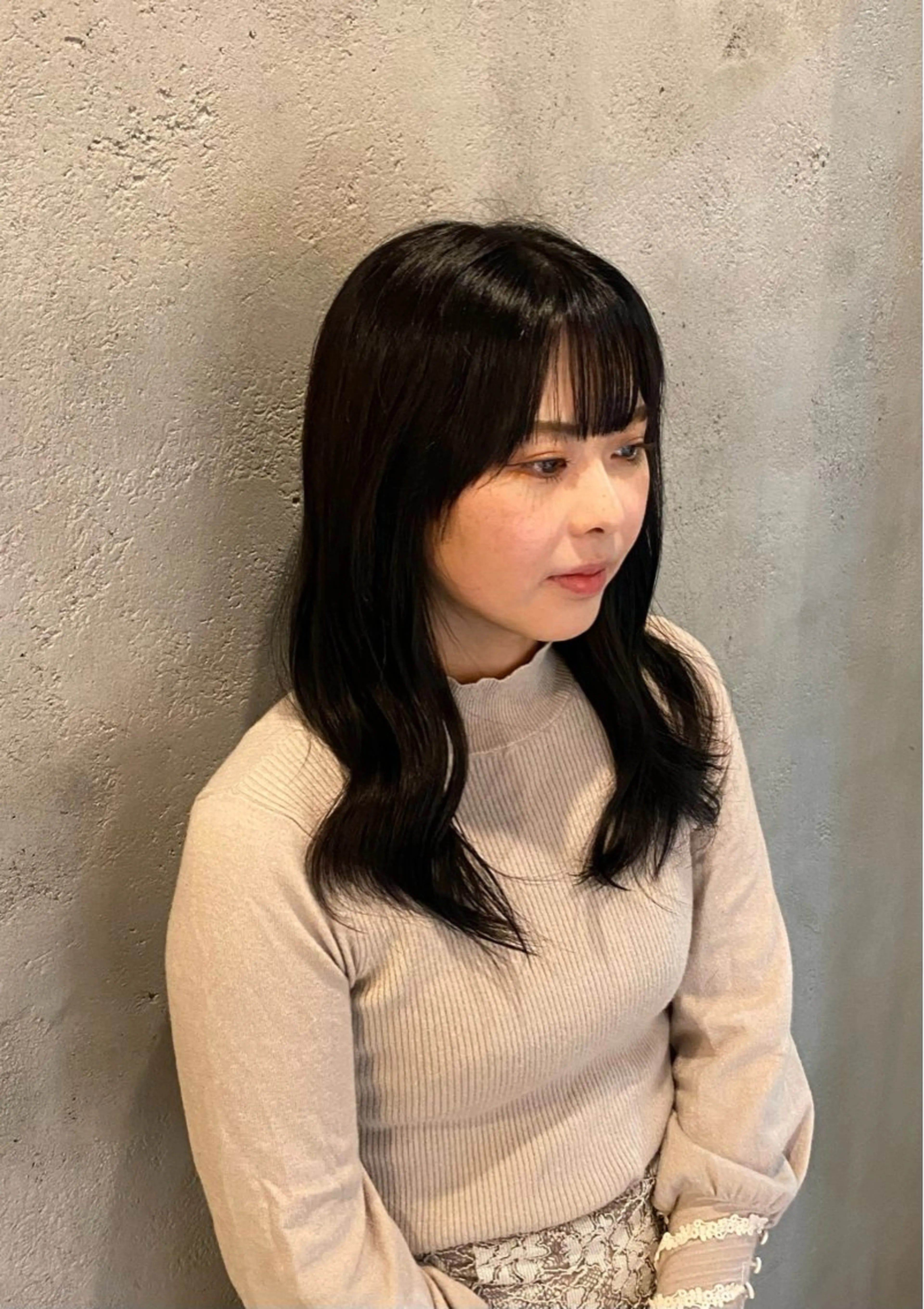 セミロング レイヤーカット 伊藤 裕也のヘアスタイル