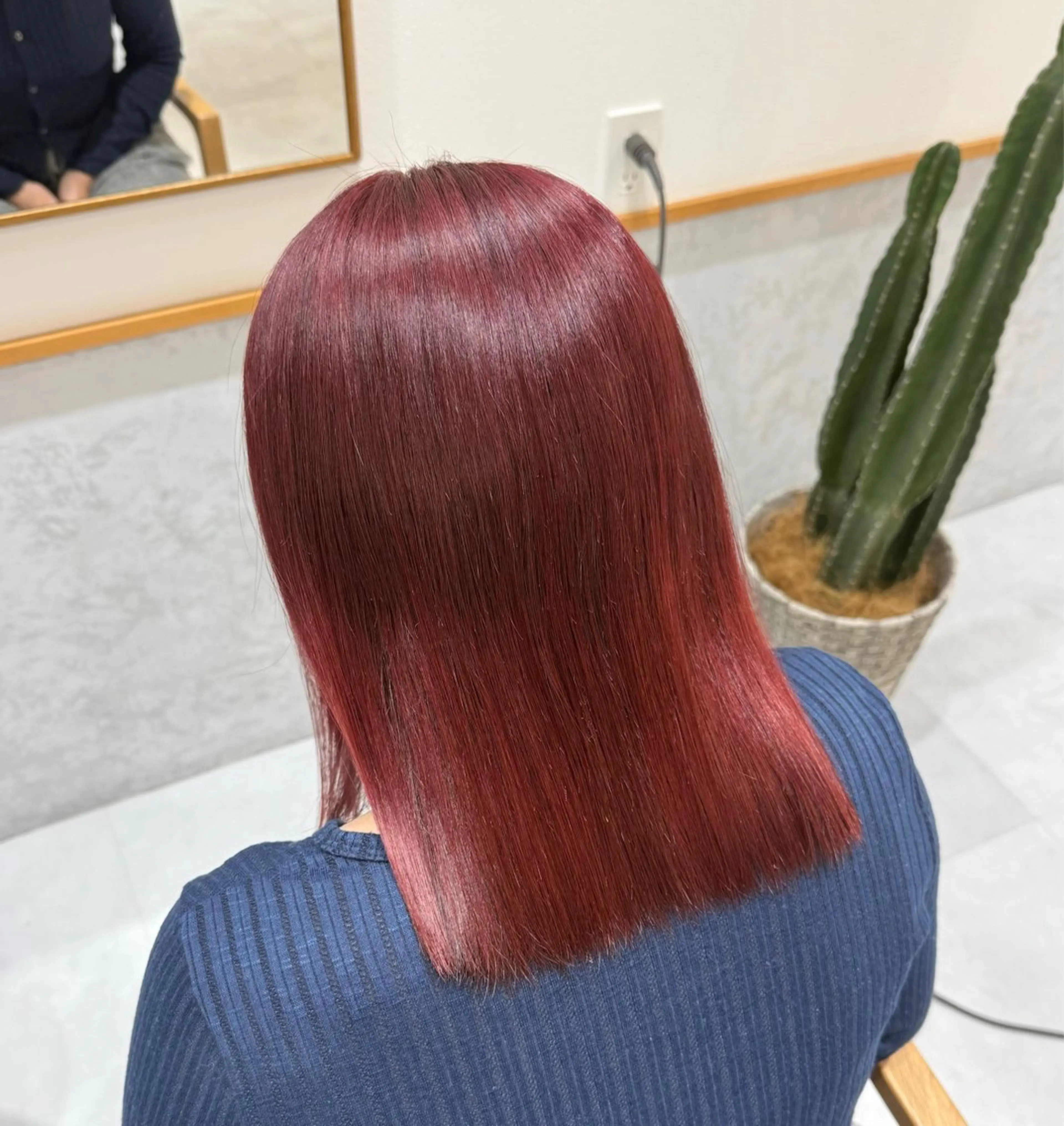 🌈ブリーチオンカラー + トリートメント🌈 【17:30以降限定】の写真