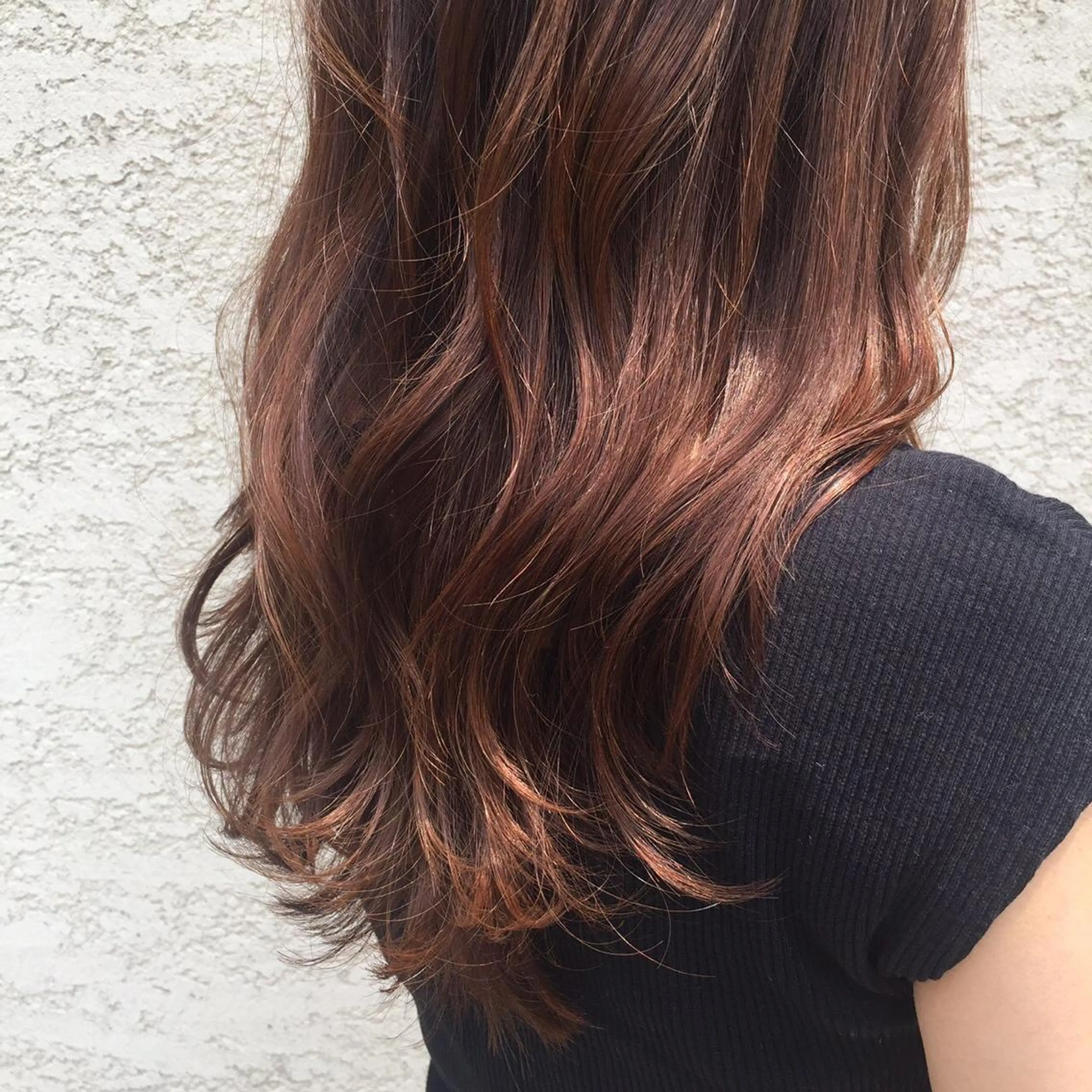 セミロング カラー パーマ ヘアアレンジ メンズ キッズ マツエク・マツパ ベージュカラー コーラルベージュ Luela堅田所属・田中 裕士のヘアスタイル