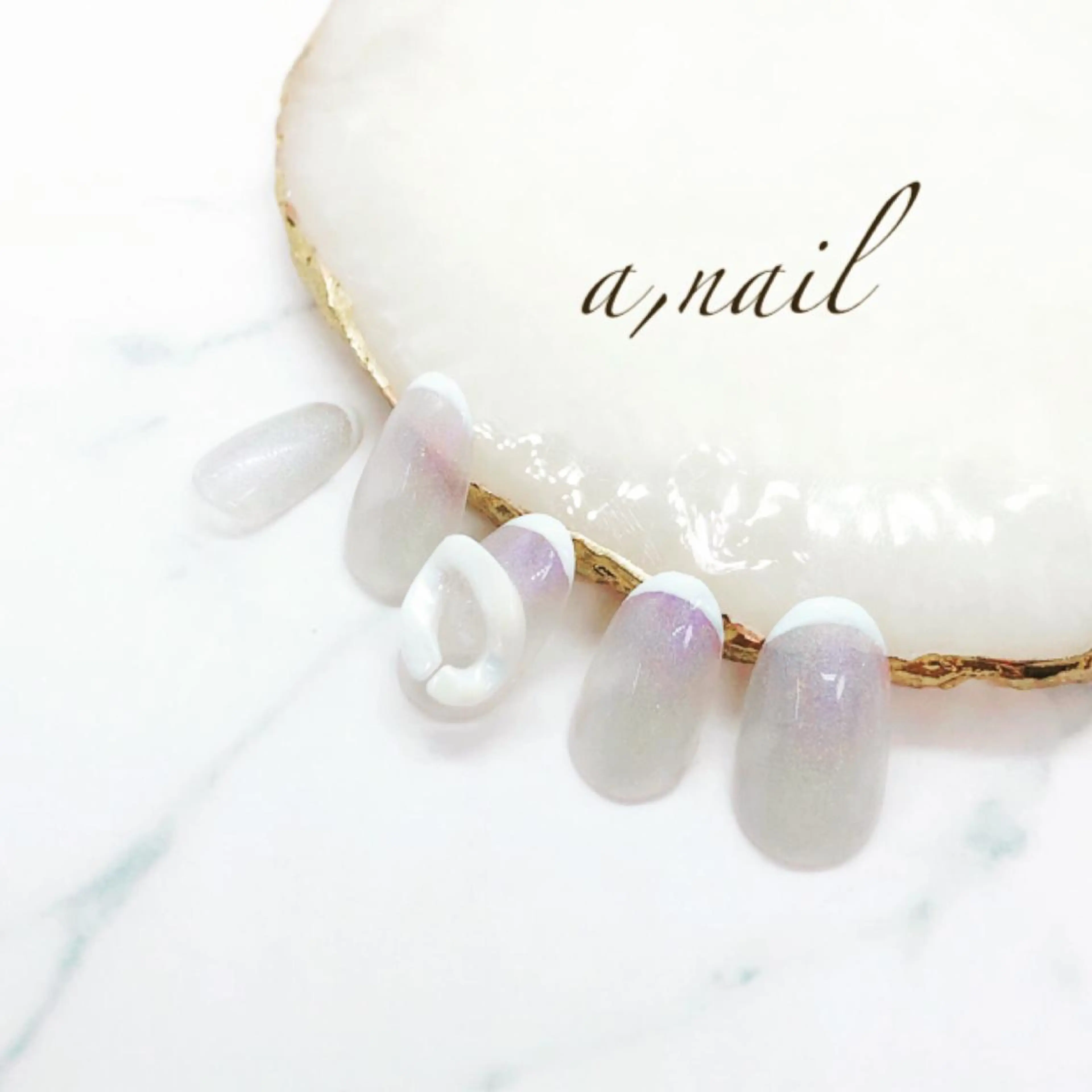 ネイル フットネイル フレンチネイル ジェルネイル グラデーション マグネットネイル ハンドネイル ネイルサロン エーネイルのネイルデザイン