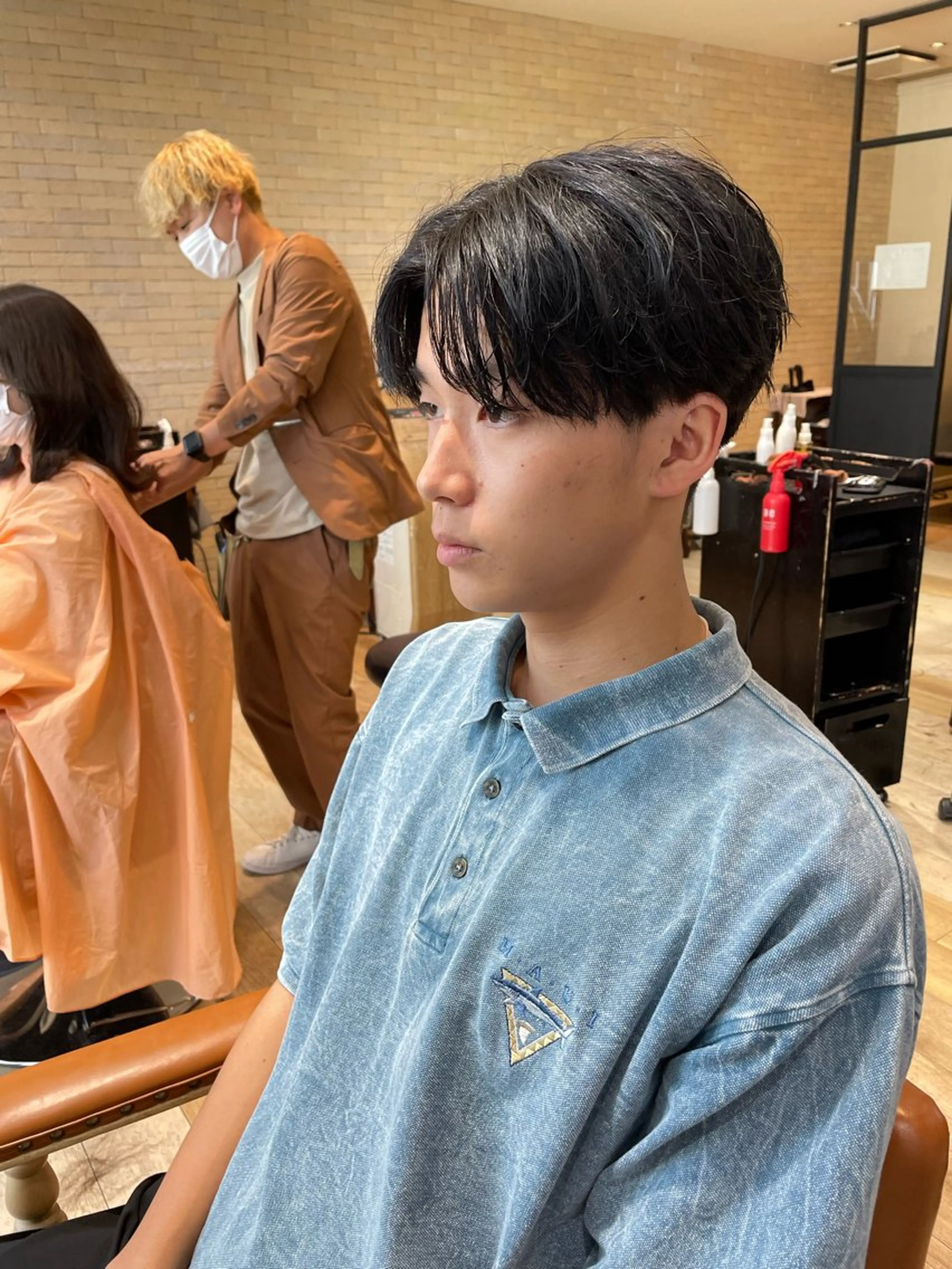 メンズ 亀川蓮 Agu hairのヘアスタイル