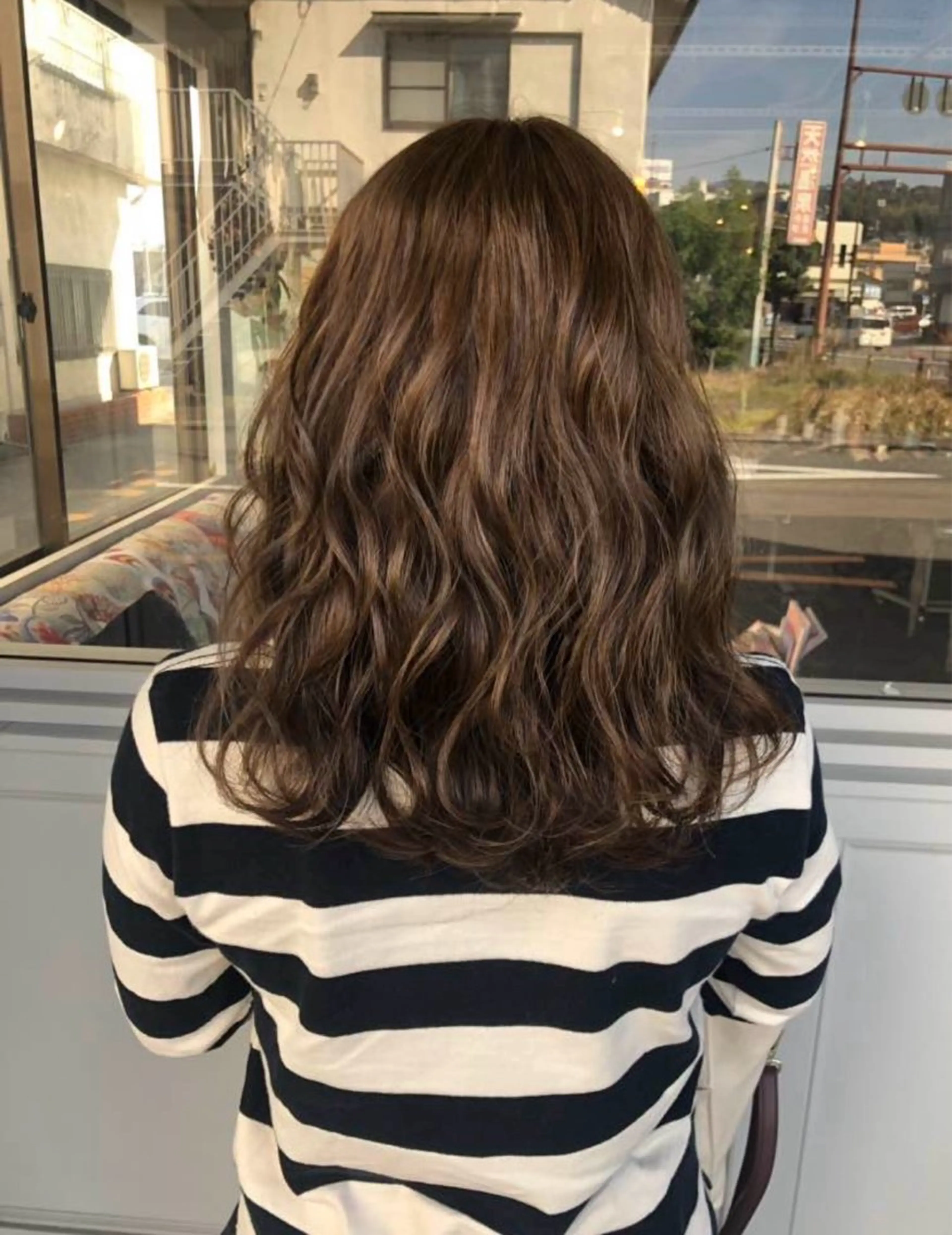 ミディアム カラー カット ヘアカラー Mariana雛/ 西大分/ハイライトのヘアスタイル