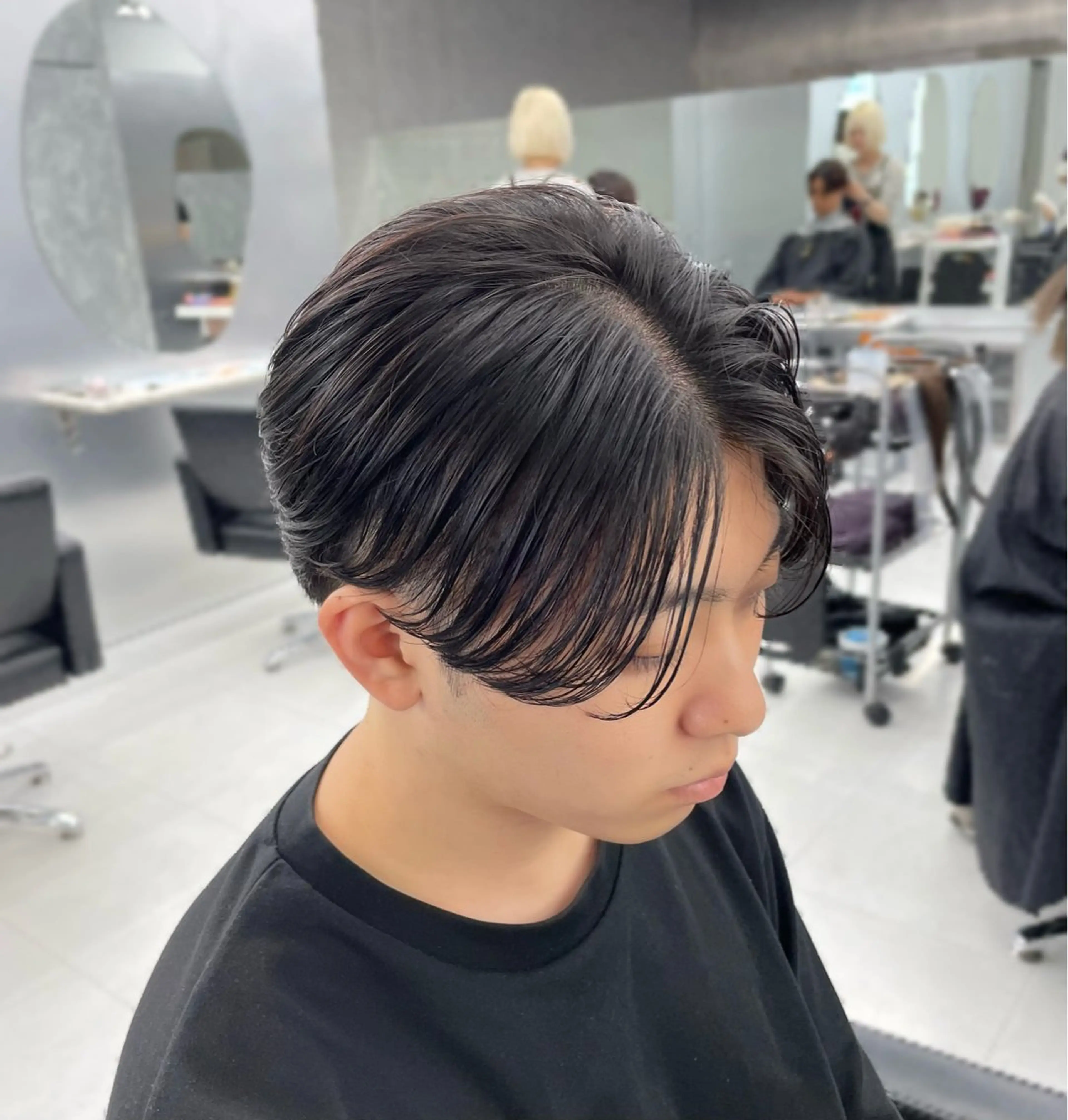 ショート メンズ 立川ブリーチ/メンズ ウルフ♱ʜᴀʀᴜᴋᴀのヘアスタイル