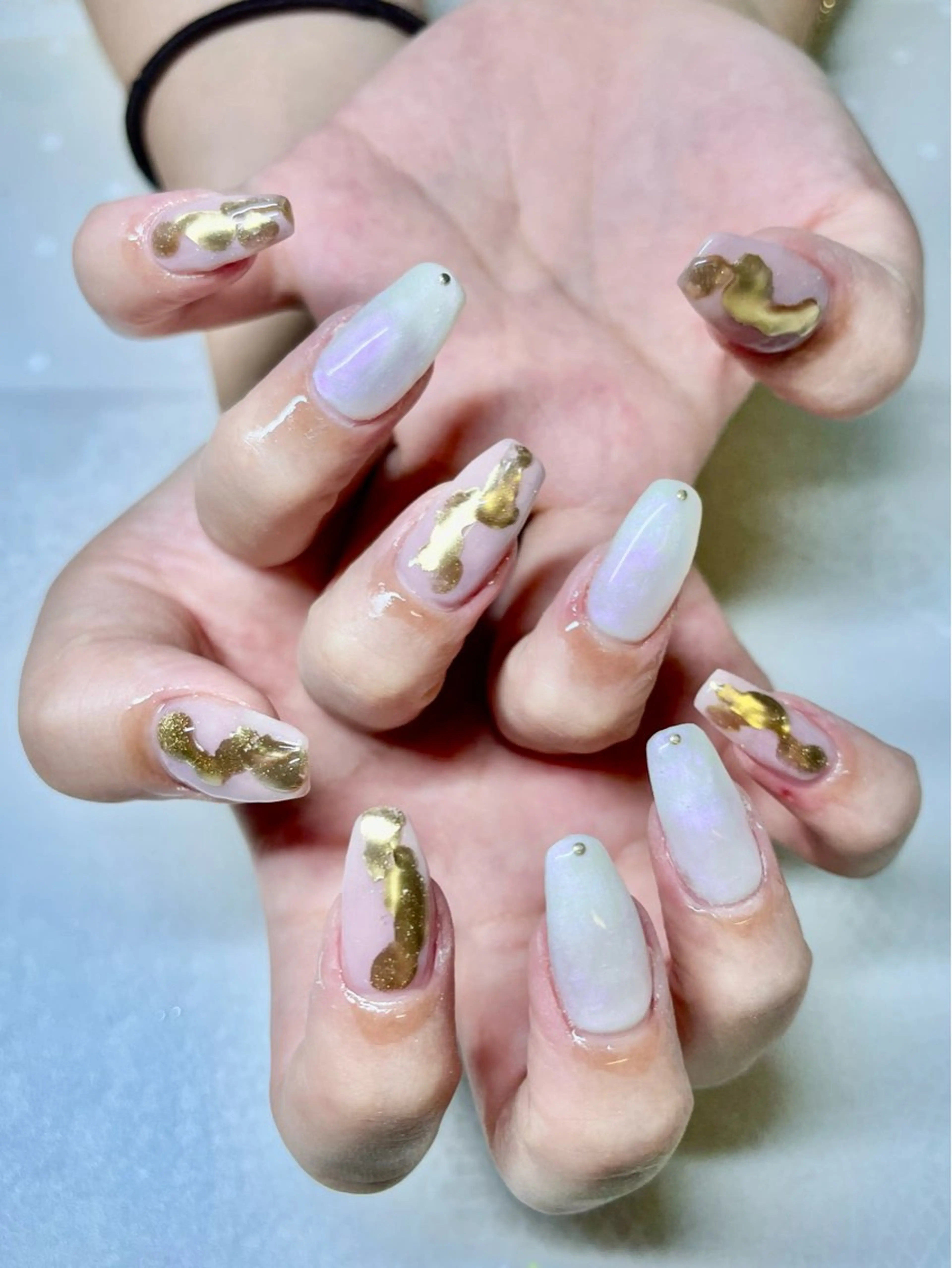 ネイル ハンドネイル 新宿ネイルサロン ジェミディローサ所属・新宿ネイルサロン ジェミディローサのネイルデザイン