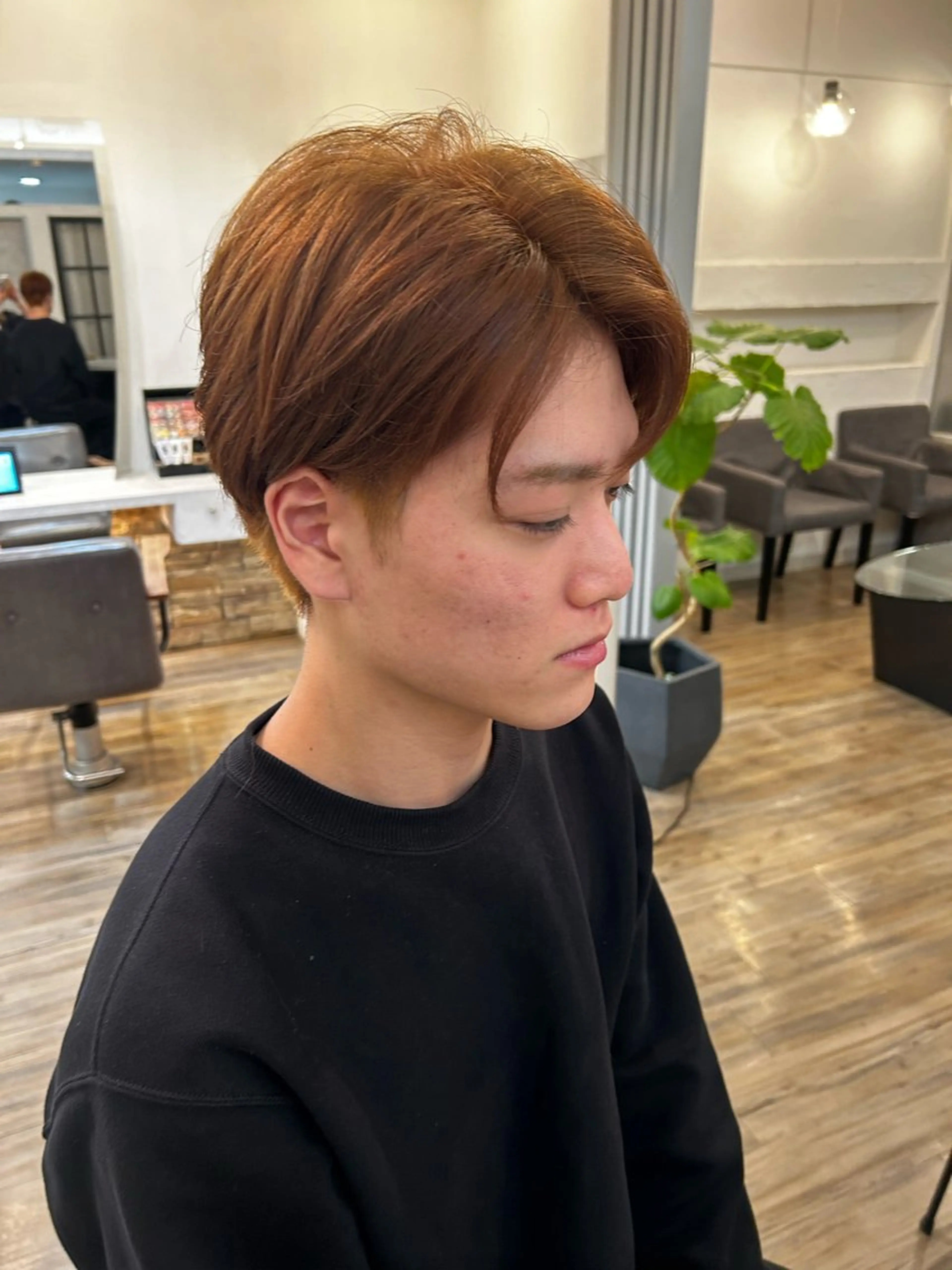 カラー メンズ ブリーチ／ヘアセット 🪞🌙minamiのヘアスタイル