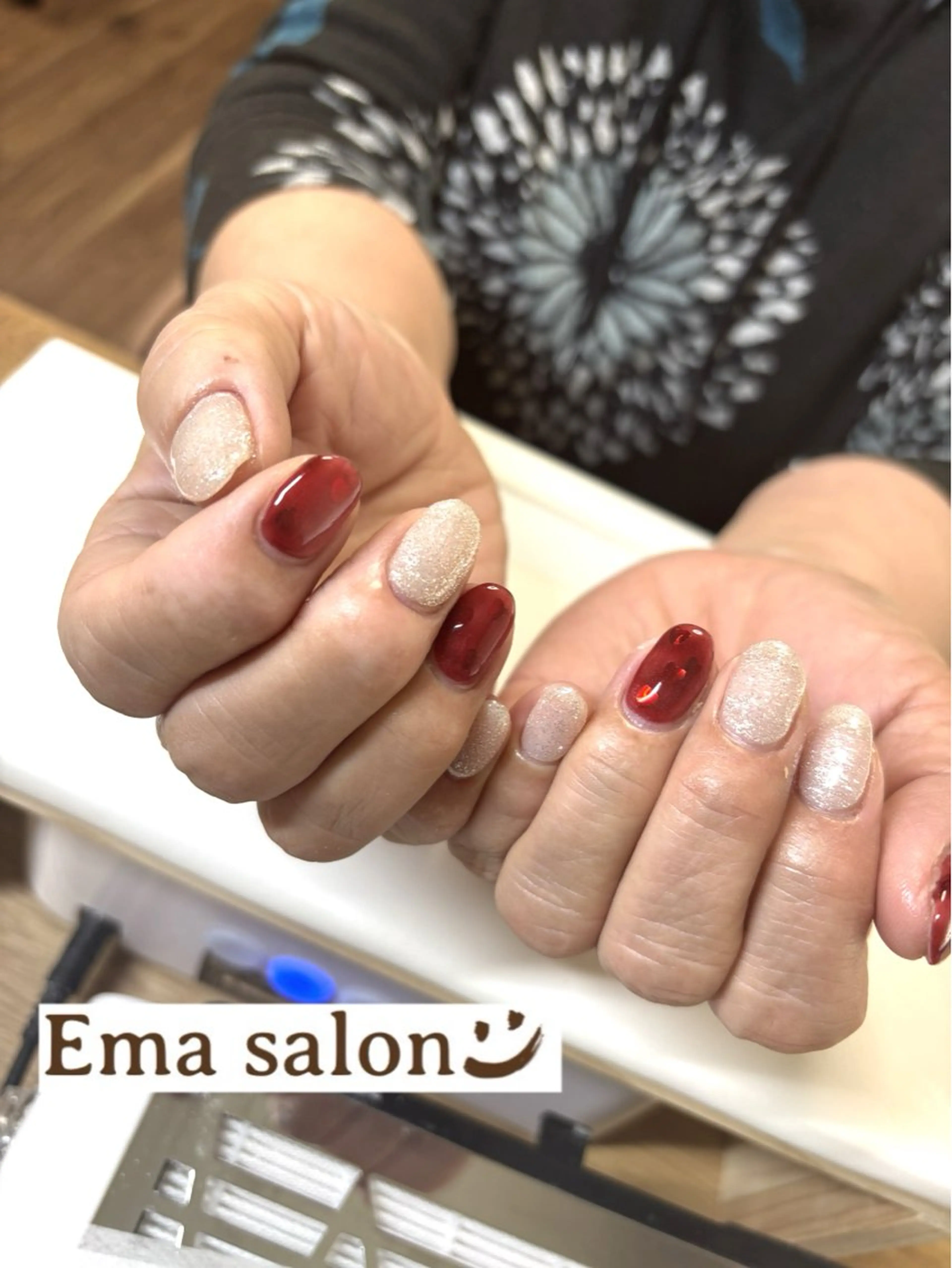 ネイル ハート Ema salon所属・Ema salon hiromiのネイルデザイン