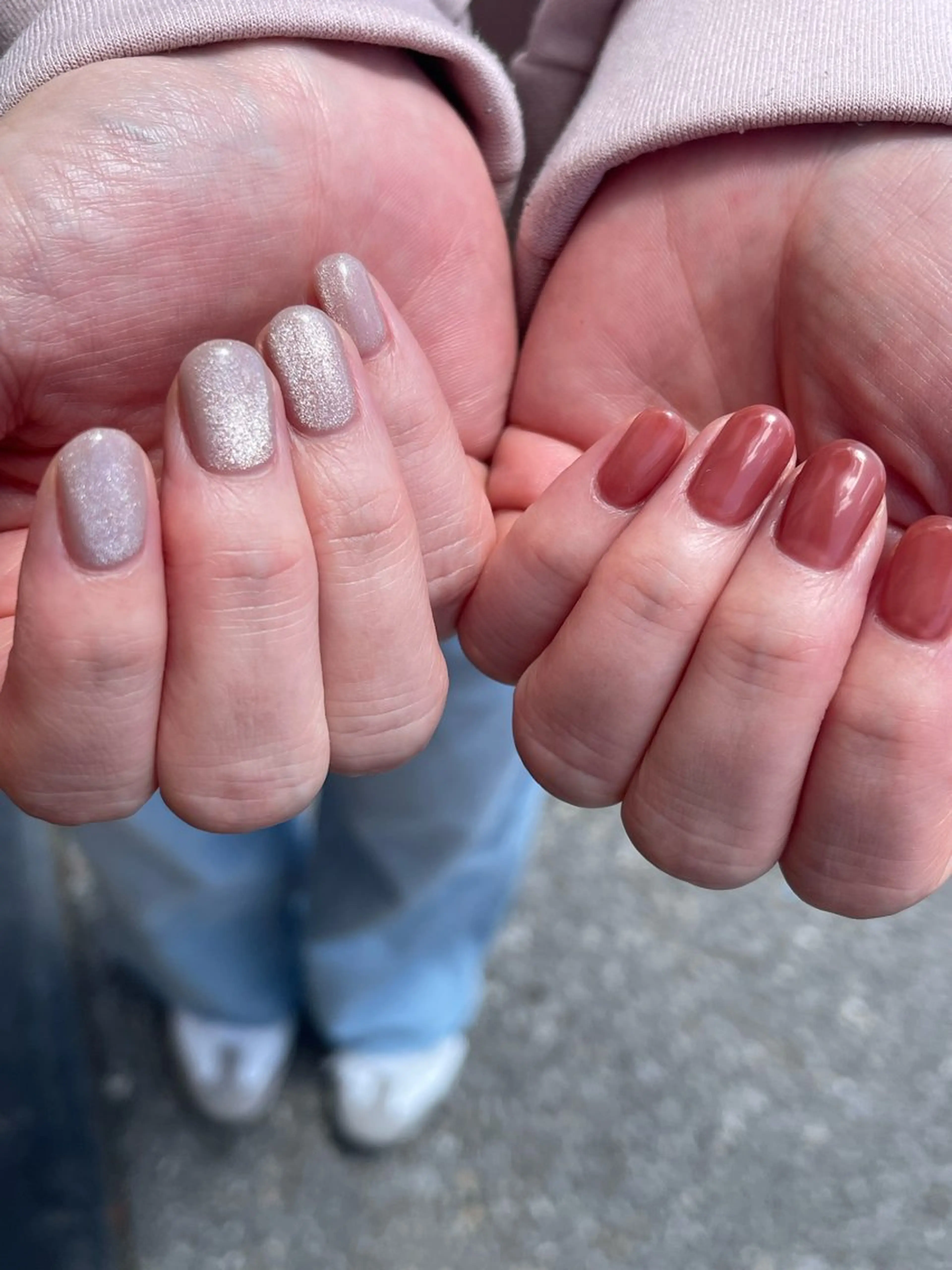 ネイル 持ち込み オフィスネイル ワンカラーネイル シンプルネイル ネイルチップ leaaloha byBROWN HAIR所属・レアアロハ宇都宮 /ネイル.メンズ脱毛のネイルデザイン