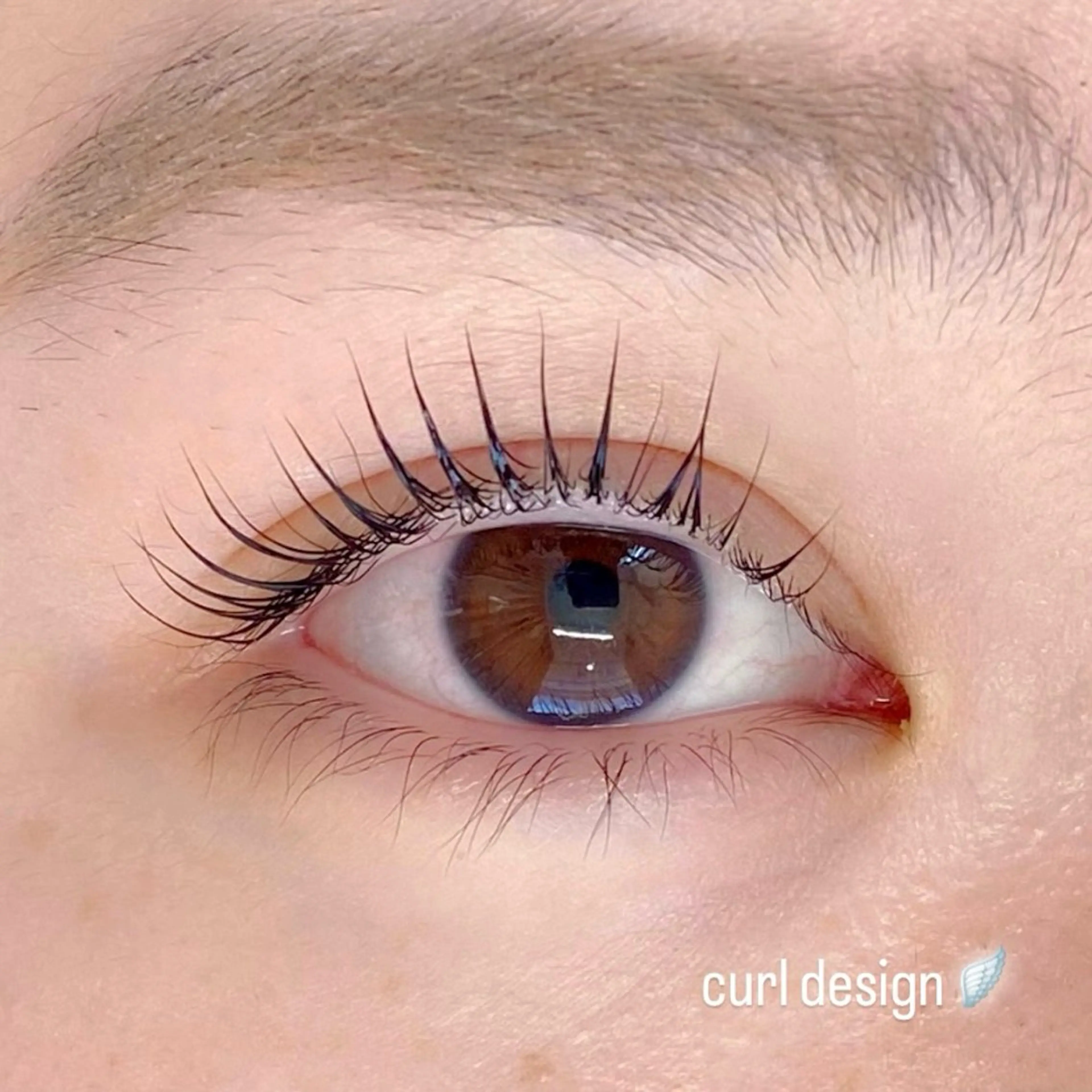 マツエク・マツパ 束感まつ毛 Cカール マツパ meg .のマツエク・マツパデザイン