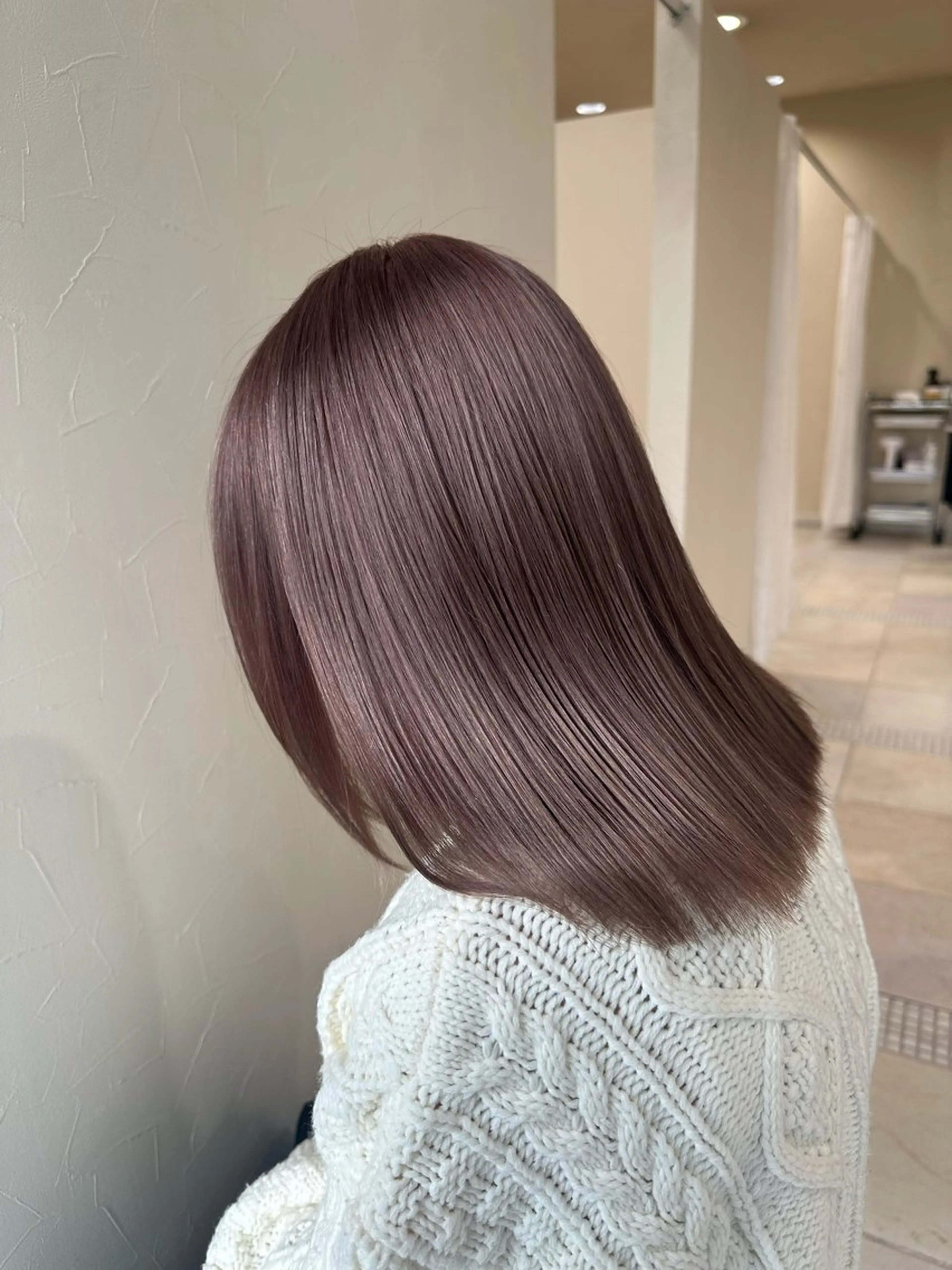 カラー 【暖色ハイトーン】 HARUNA🌼のヘアスタイル