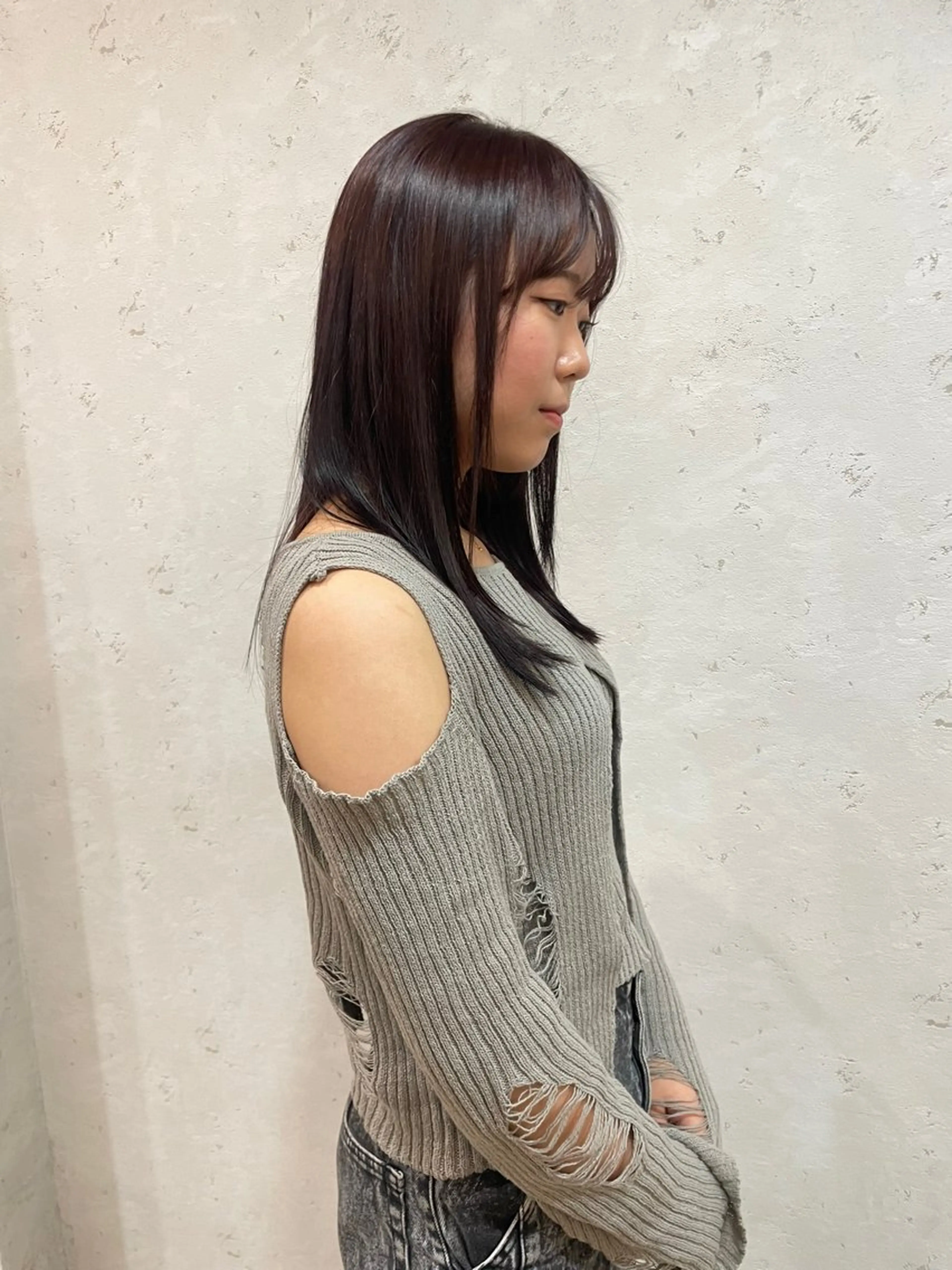 ロング カラー ブラウンカラー ピンクカラー ピンクブラウン 髪質改善/Bloss om🌷高橋沙衣のヘアスタイル