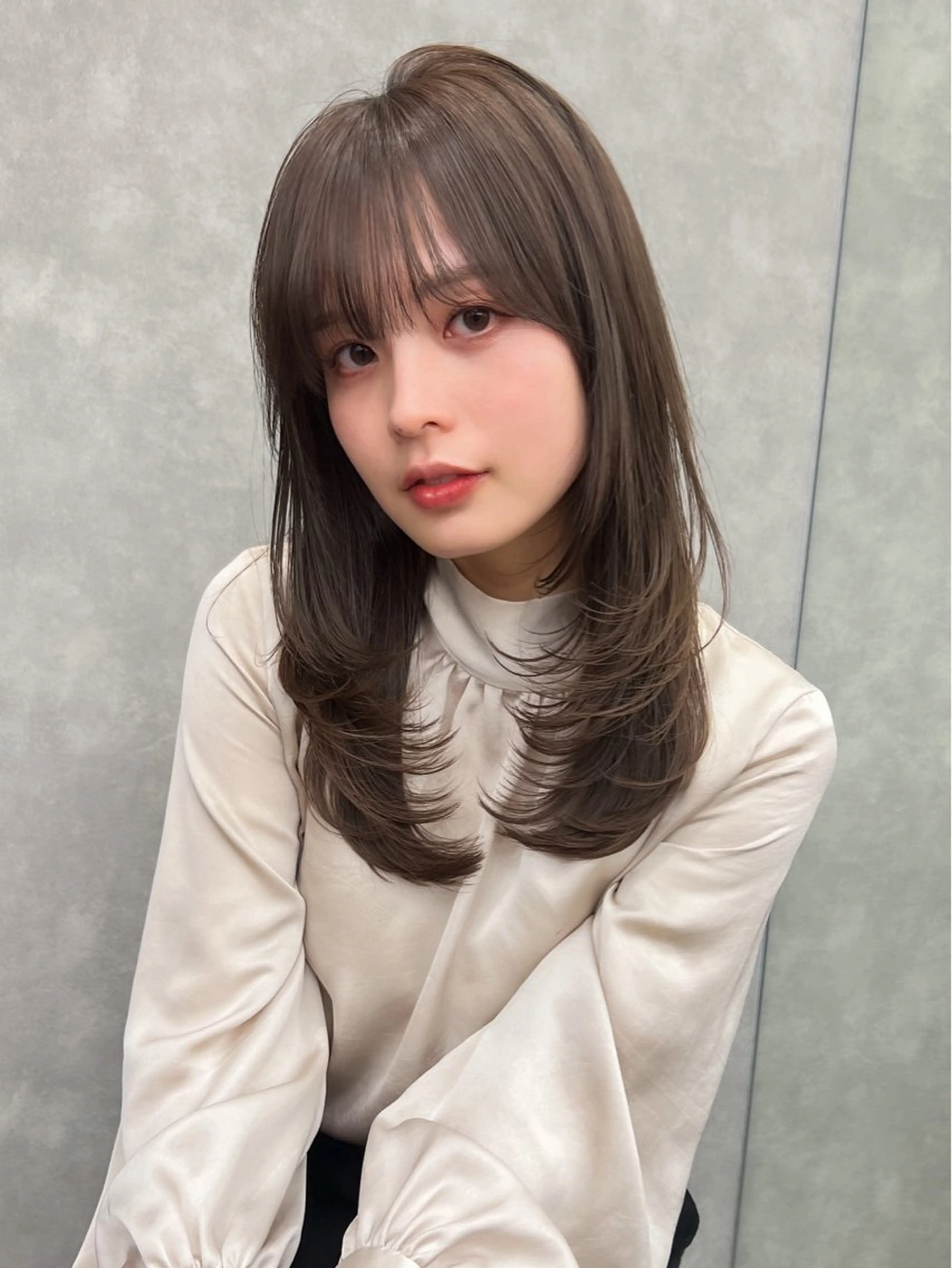 【先着2名限定🌈🌈】韓国風レイヤーカット🇰🇷+髪質改善トリートメント✨の写真