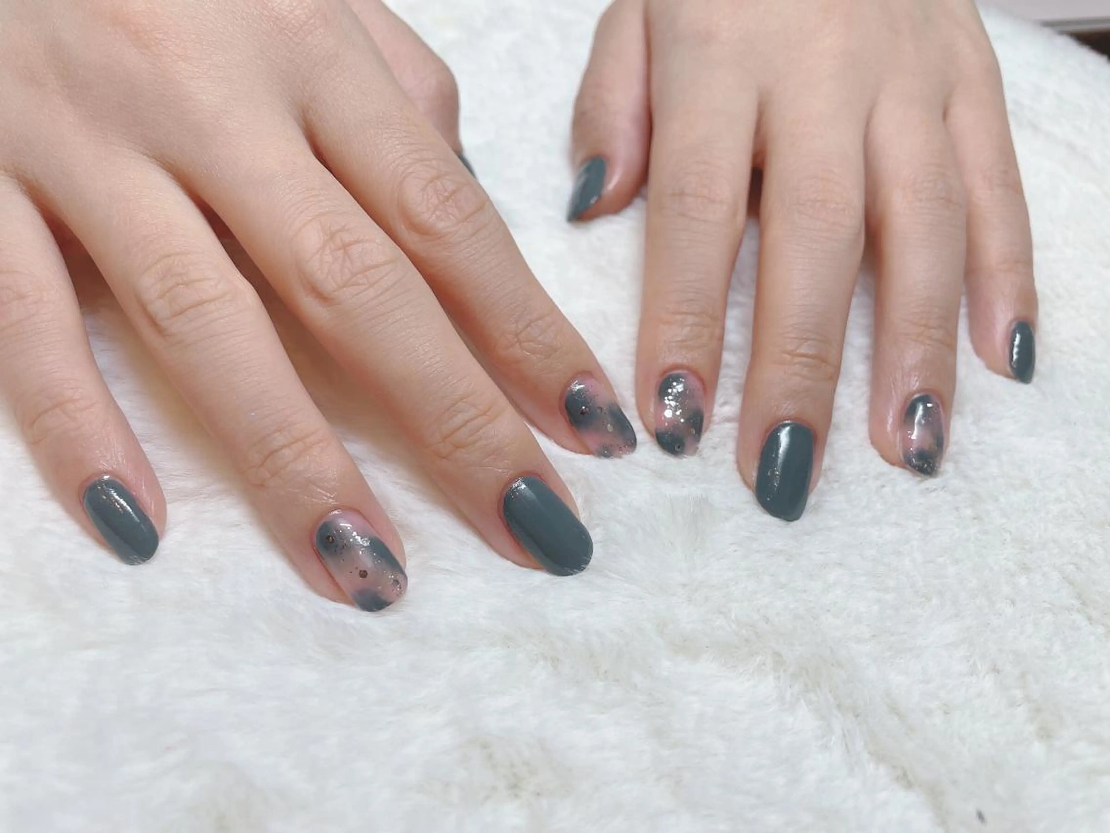 ネイル アートネイル マットネイル 頑張る女性の味方✴︎ M.i　nail ♡のネイルデザイン
