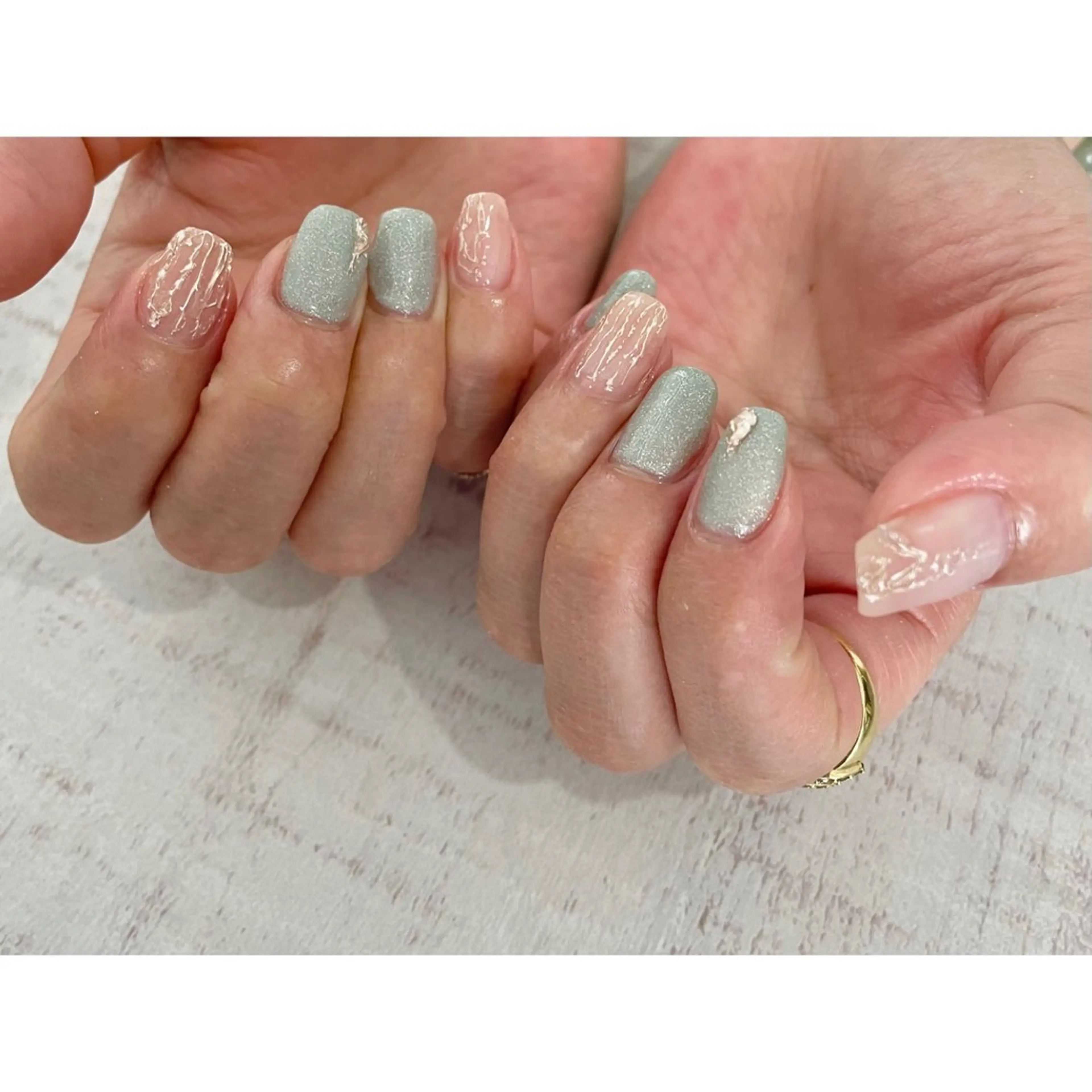 ネイル 𖡼 yumenoのネイルデザイン