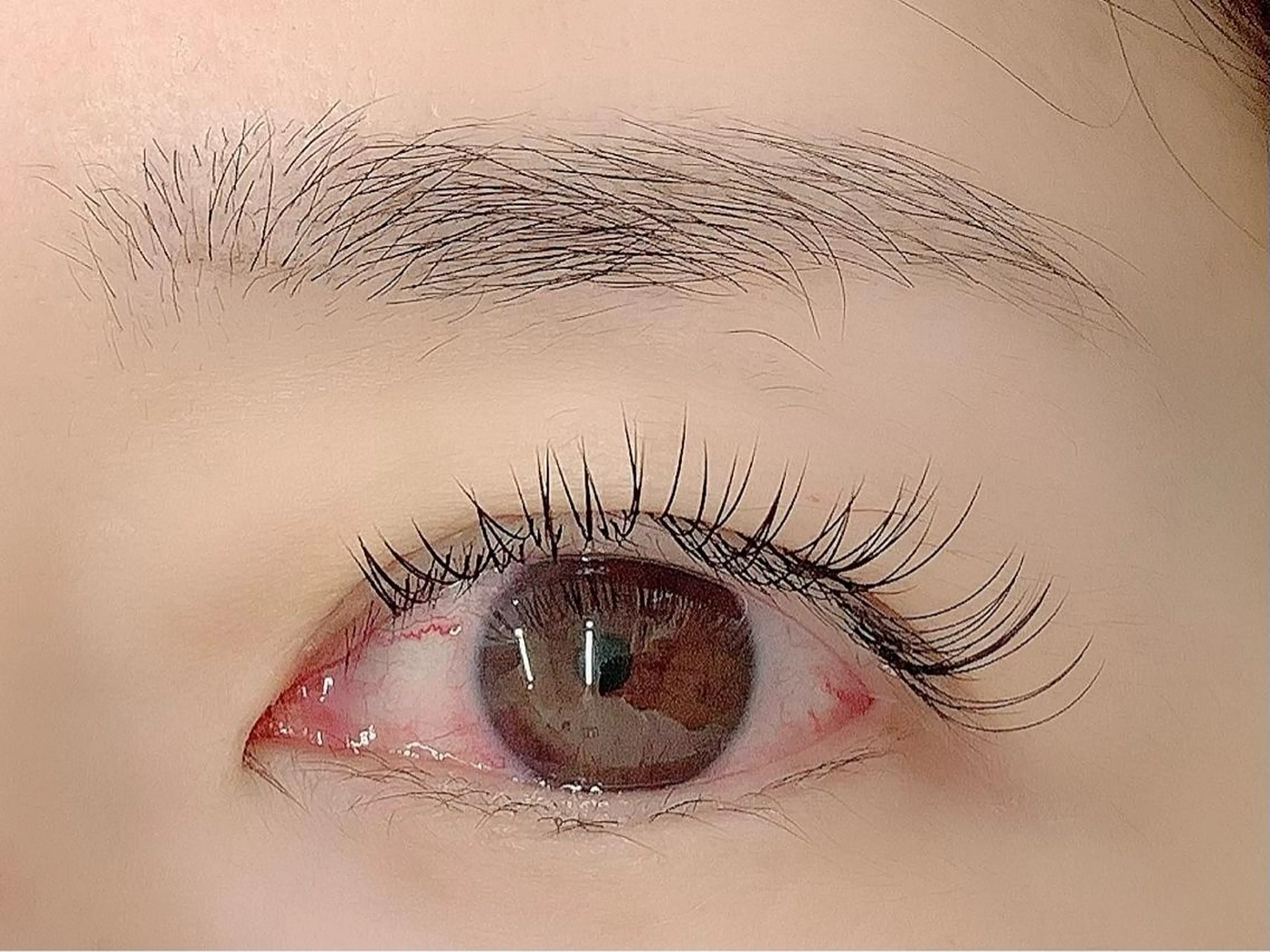 マツエク・マツパ フラットラッシュ BellFlower Aki（眉・まつげ）のマツエク・マツパデザイン