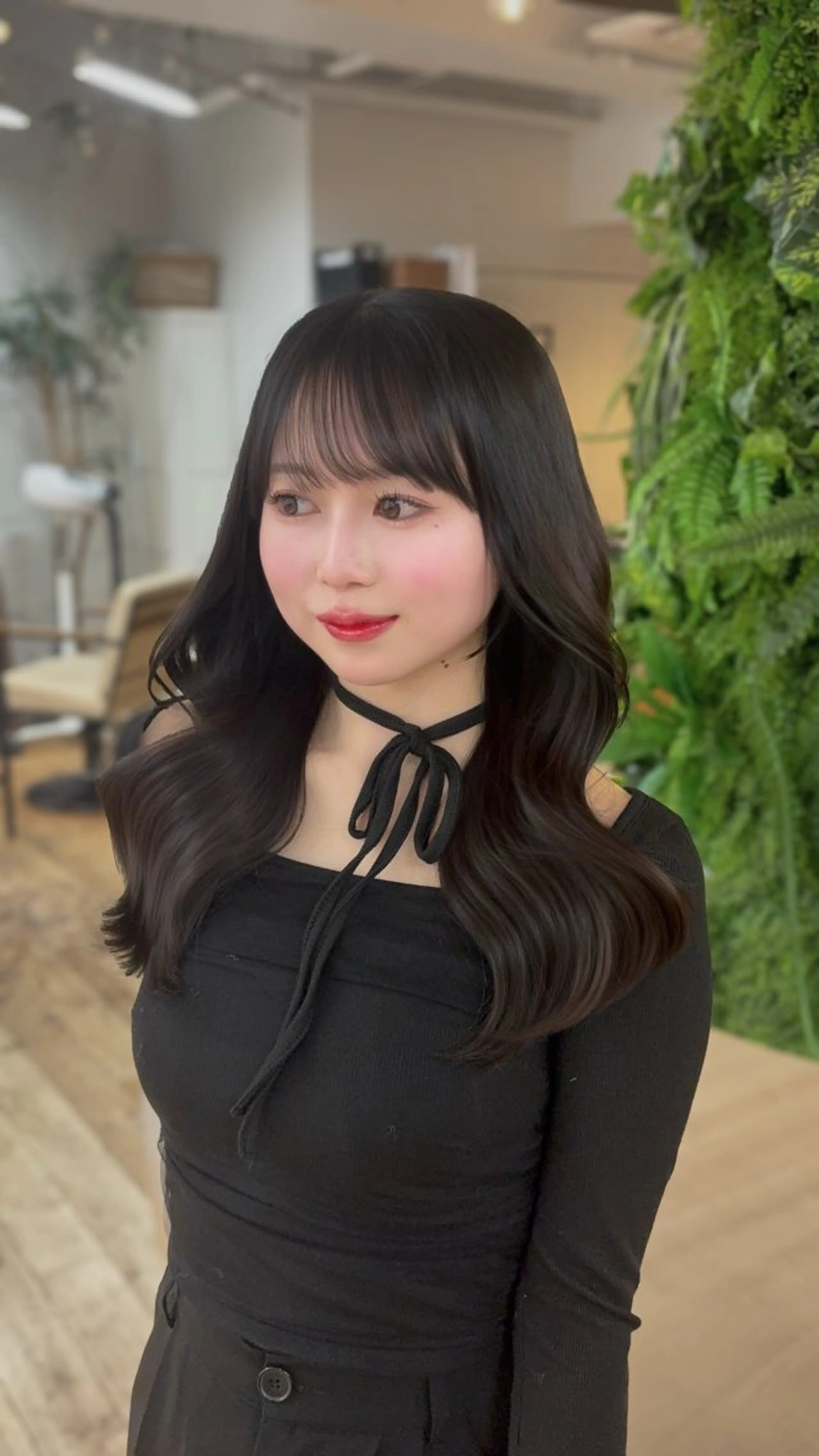 ロング カラー くびれヘア 韓国風ヘア 🤍韓国ヘア/ 楓🤍のヘアスタイル