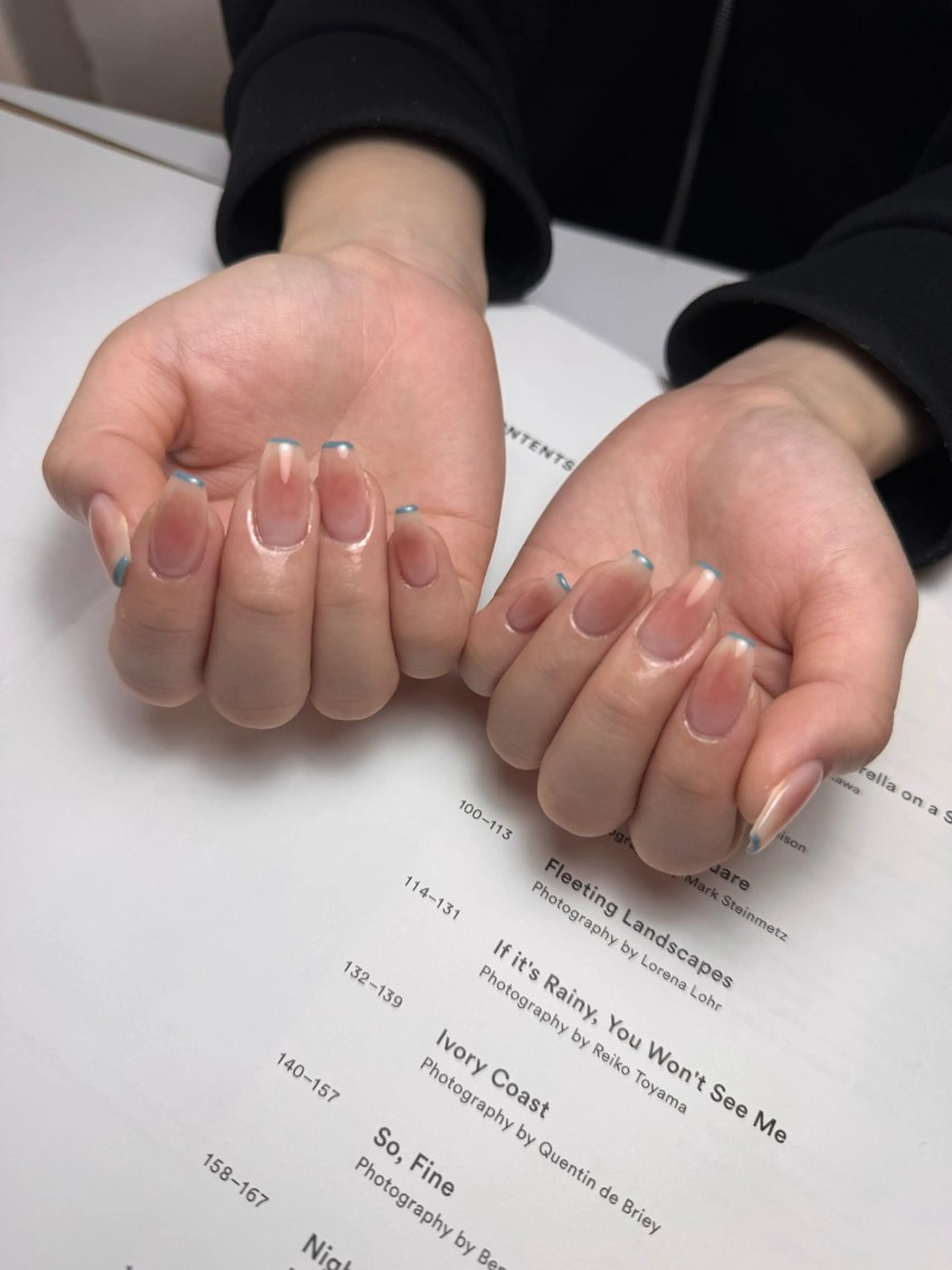 ネイル チークネイル ハンドネイル 白日-hakubi nail-のネイルデザイン