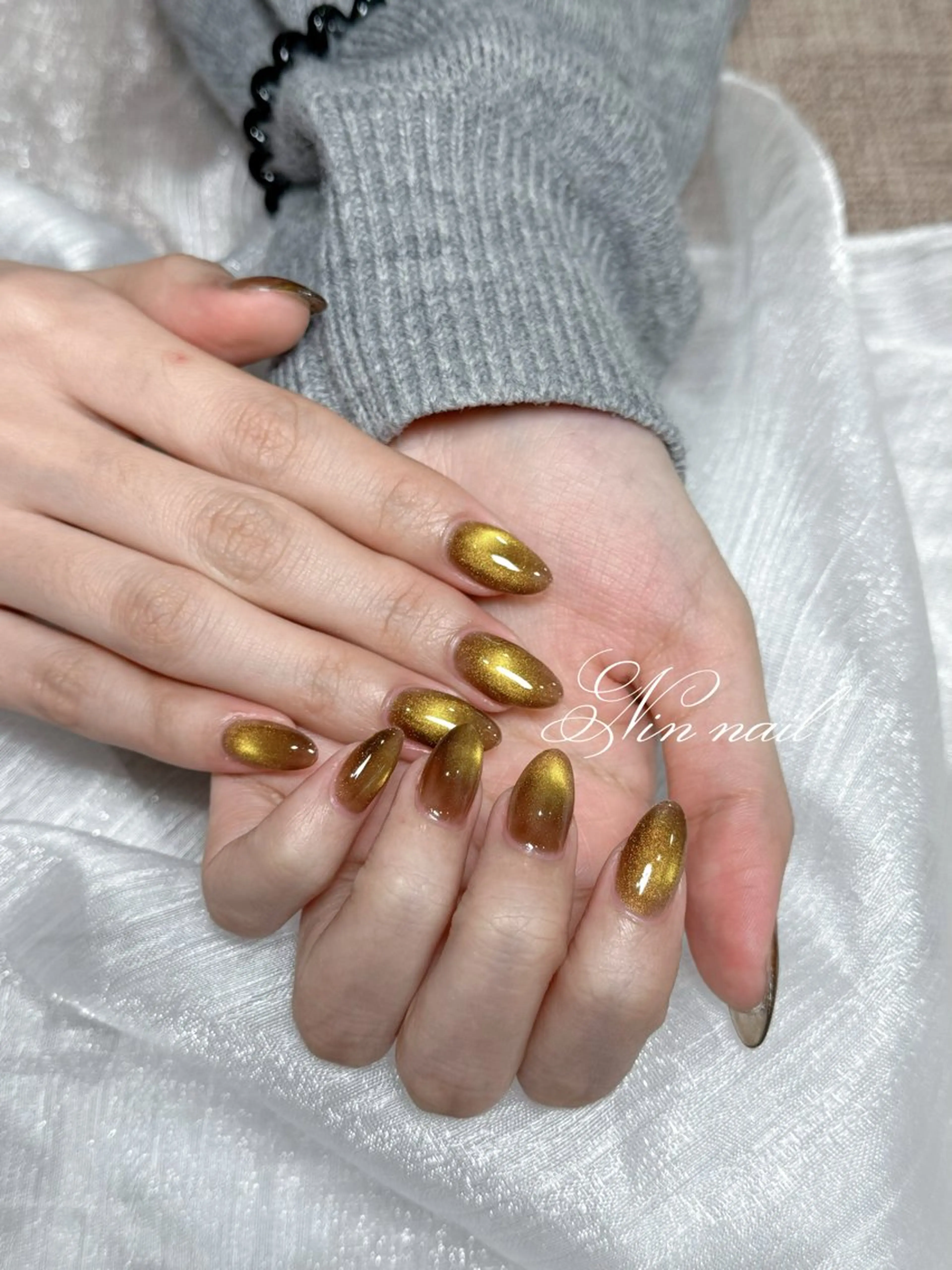 ネイル マグネットネイル Nin ネイル💅のネイルデザイン