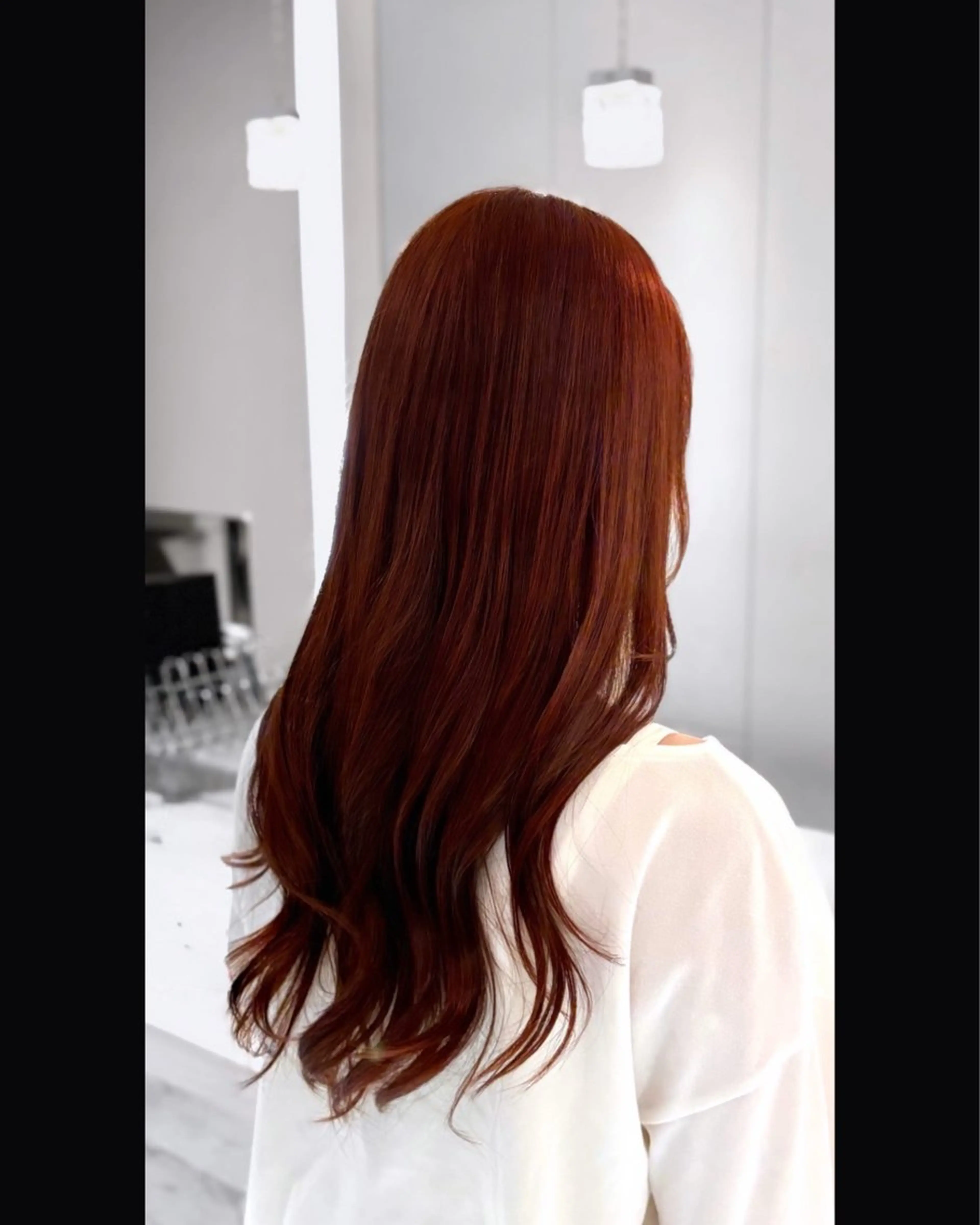 カラー ブラウンカラー オレンジ オレンジブラウン ヘアカラー セット/着付け/上野 /カラー/🦋シオリのヘアスタイル