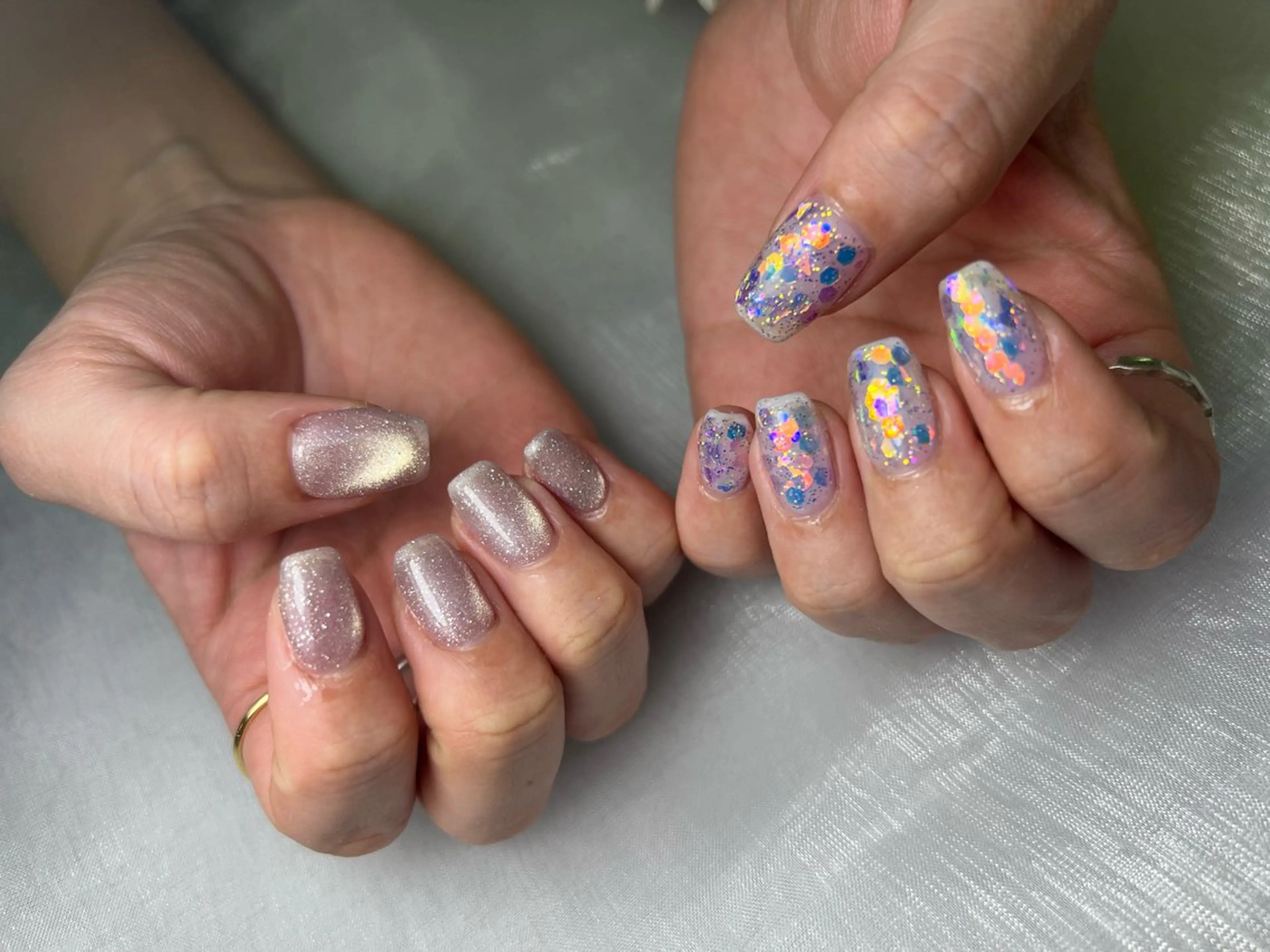 ネイル ハンドネイル Mana‪ ‪·͜· ❤︎‬のネイルデザイン