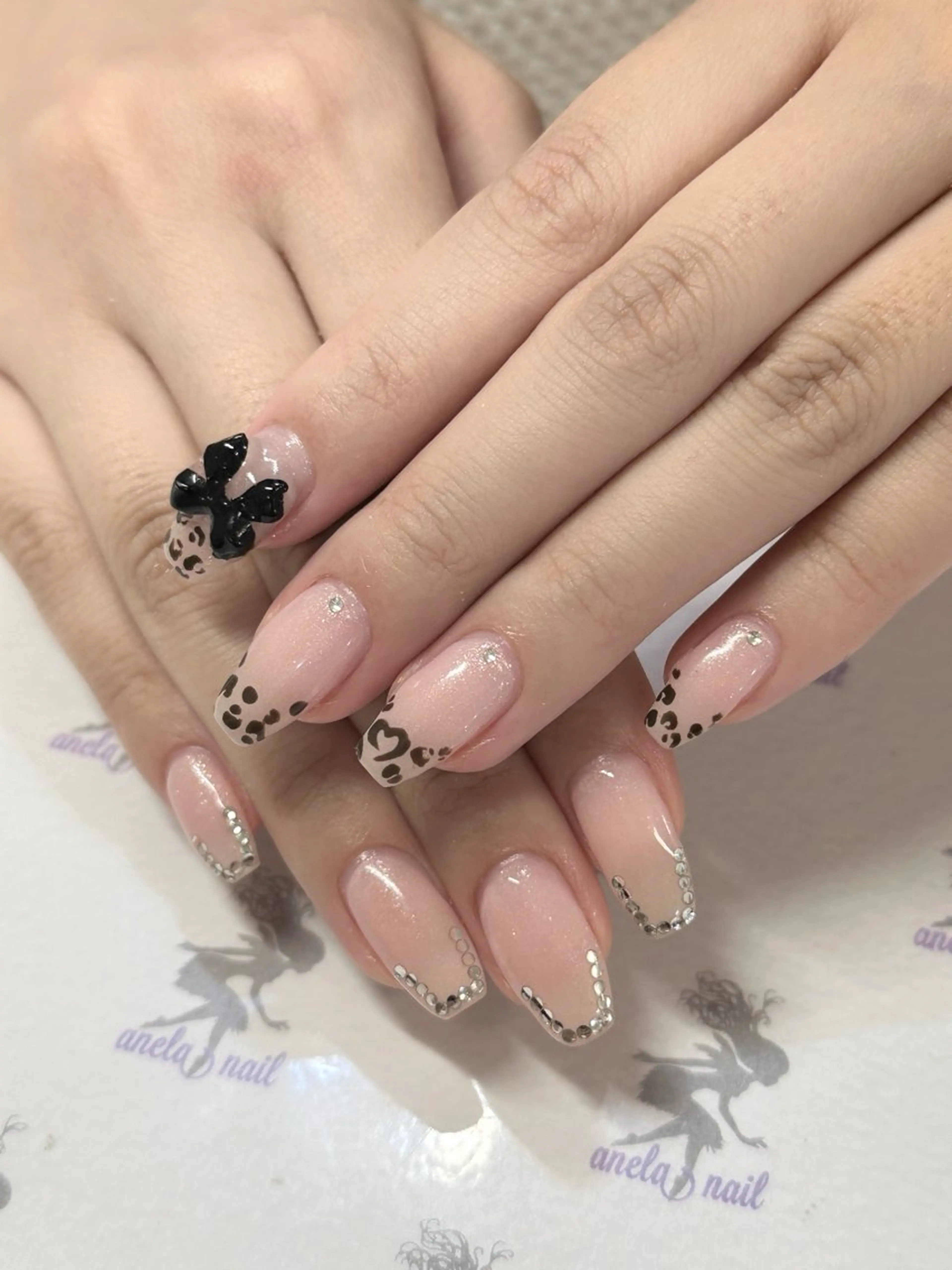ネイル リボン nail chiaのネイルデザイン