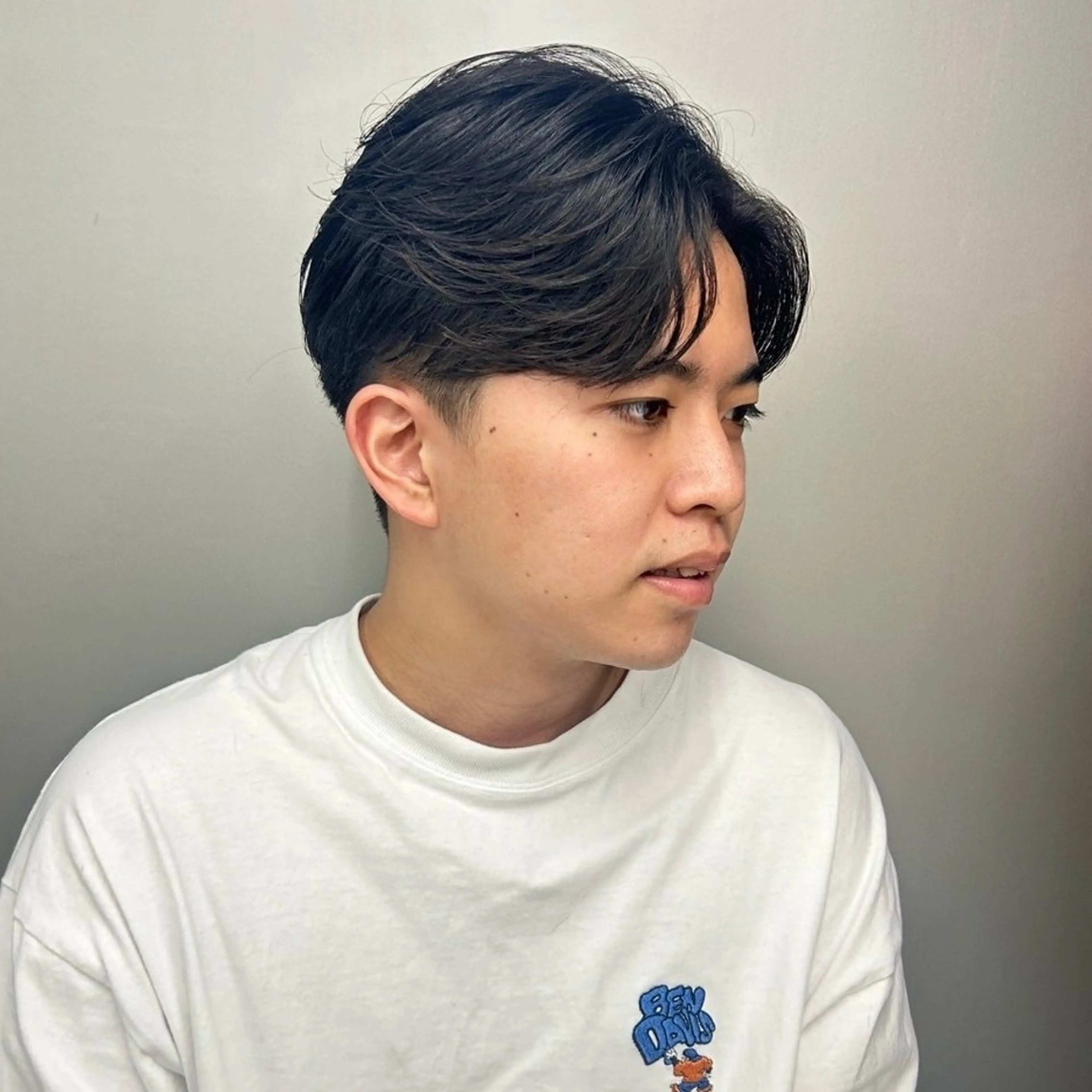 日曜日限定🔥癖による収まりが気になる方🔥カット＋ストレートパーマ＋マイクロバブル(メンズ限定)の写真