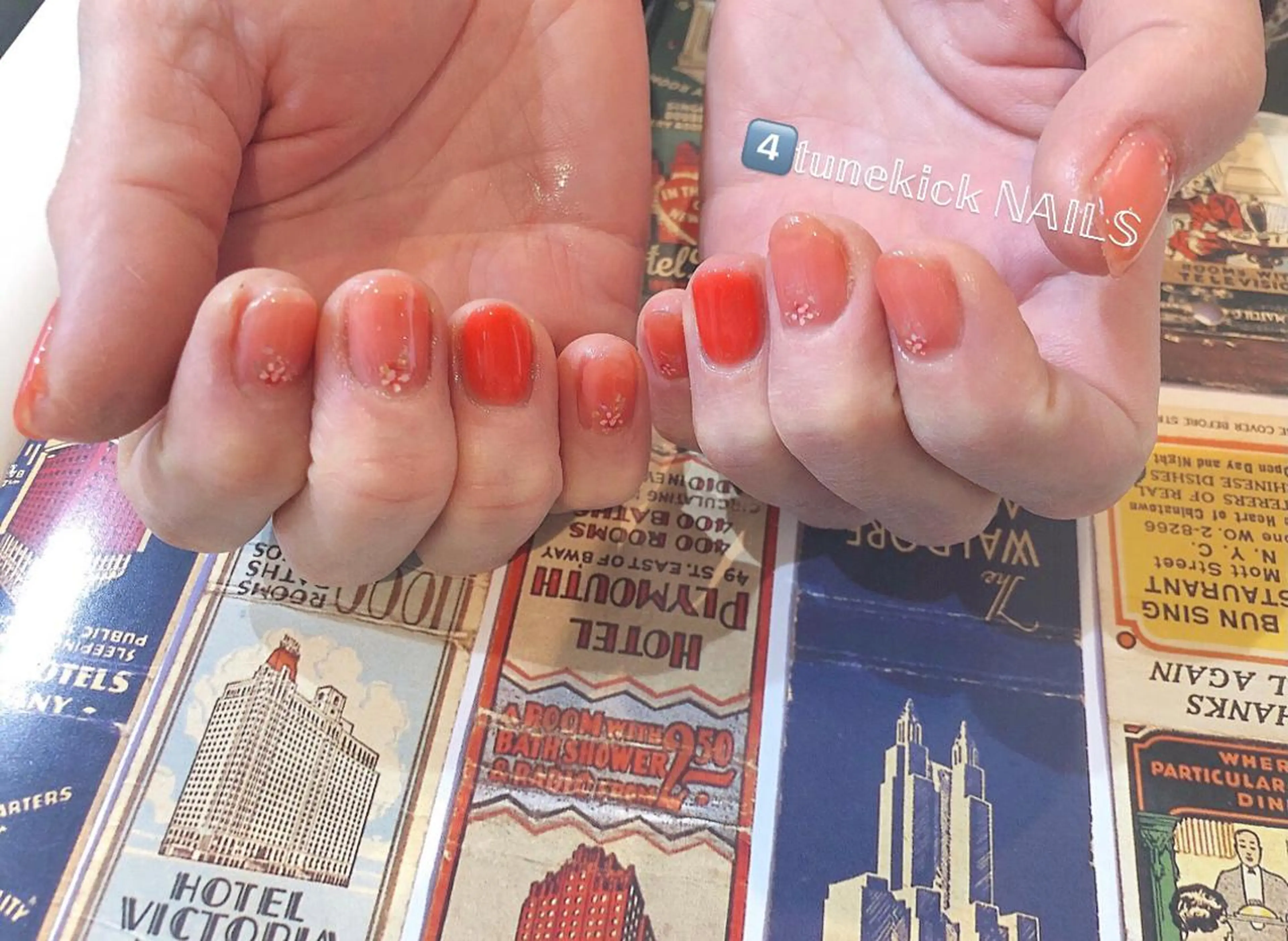 ネイル 4tunekick NAILS(フォーチュンキックネイルズ)所属・光森 淳子のネイルデザイン