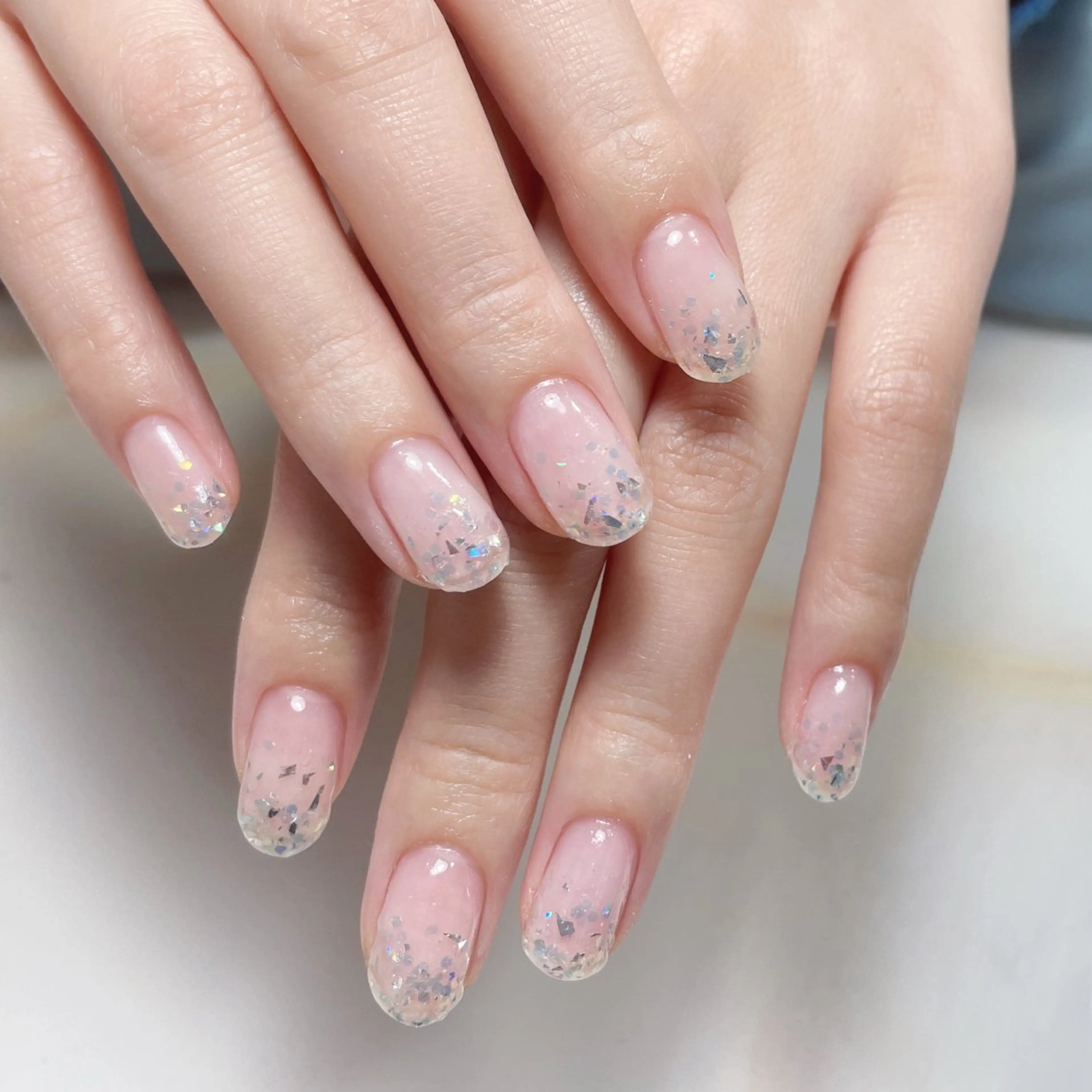 ネイル アートネイル フレンチネイル ジェルネイル グラデーション 韓国ネイル 久保田 マリコのネイルデザイン