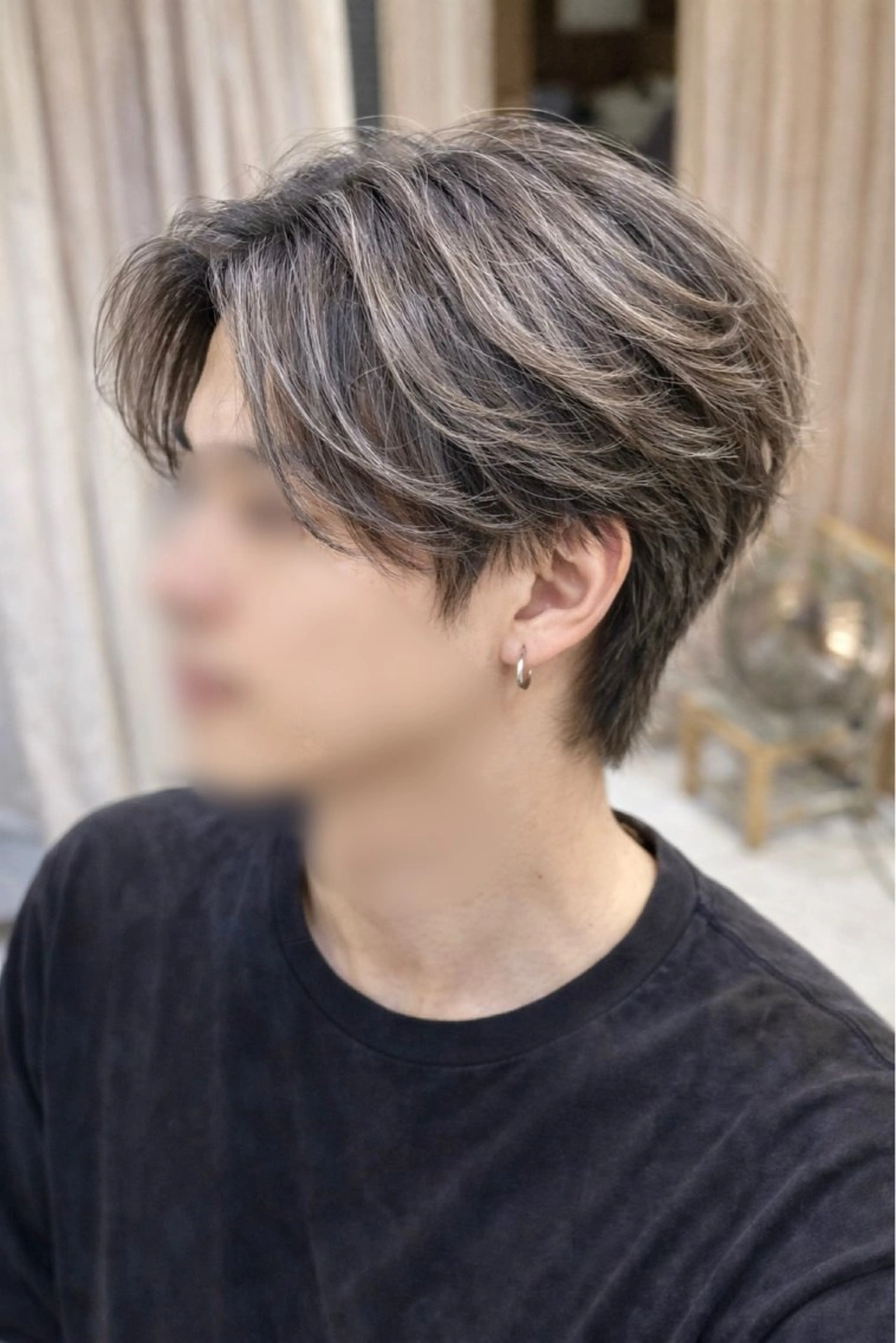 メンズ メンズバレイヤージュ メンズブリーチ カット ヘアカラー 美髪矯正/髪質改善 /ヨナミネのヘアスタイル