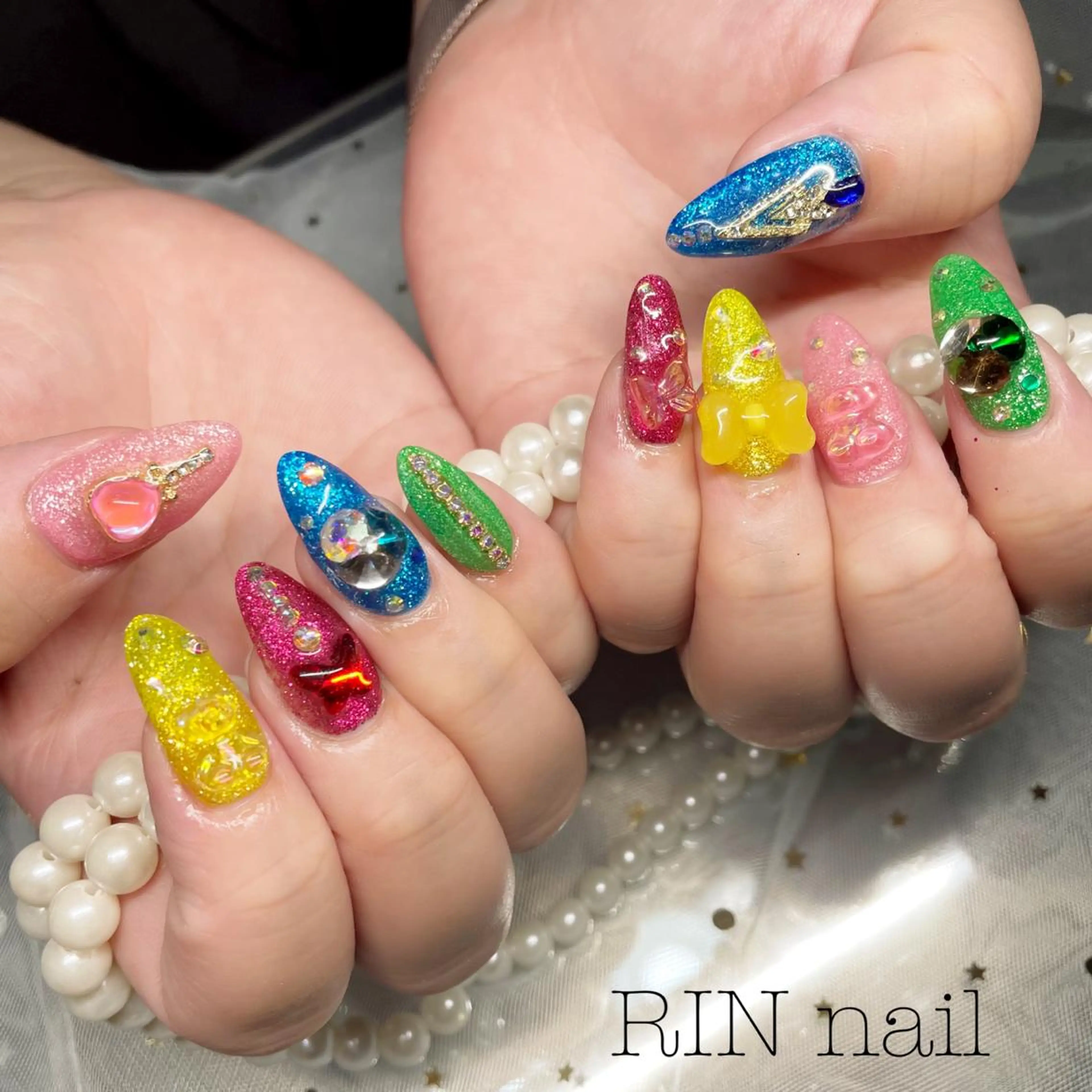ネイル ハンドネイル ハンドケア RIN HOMEnailのネイルデザイン