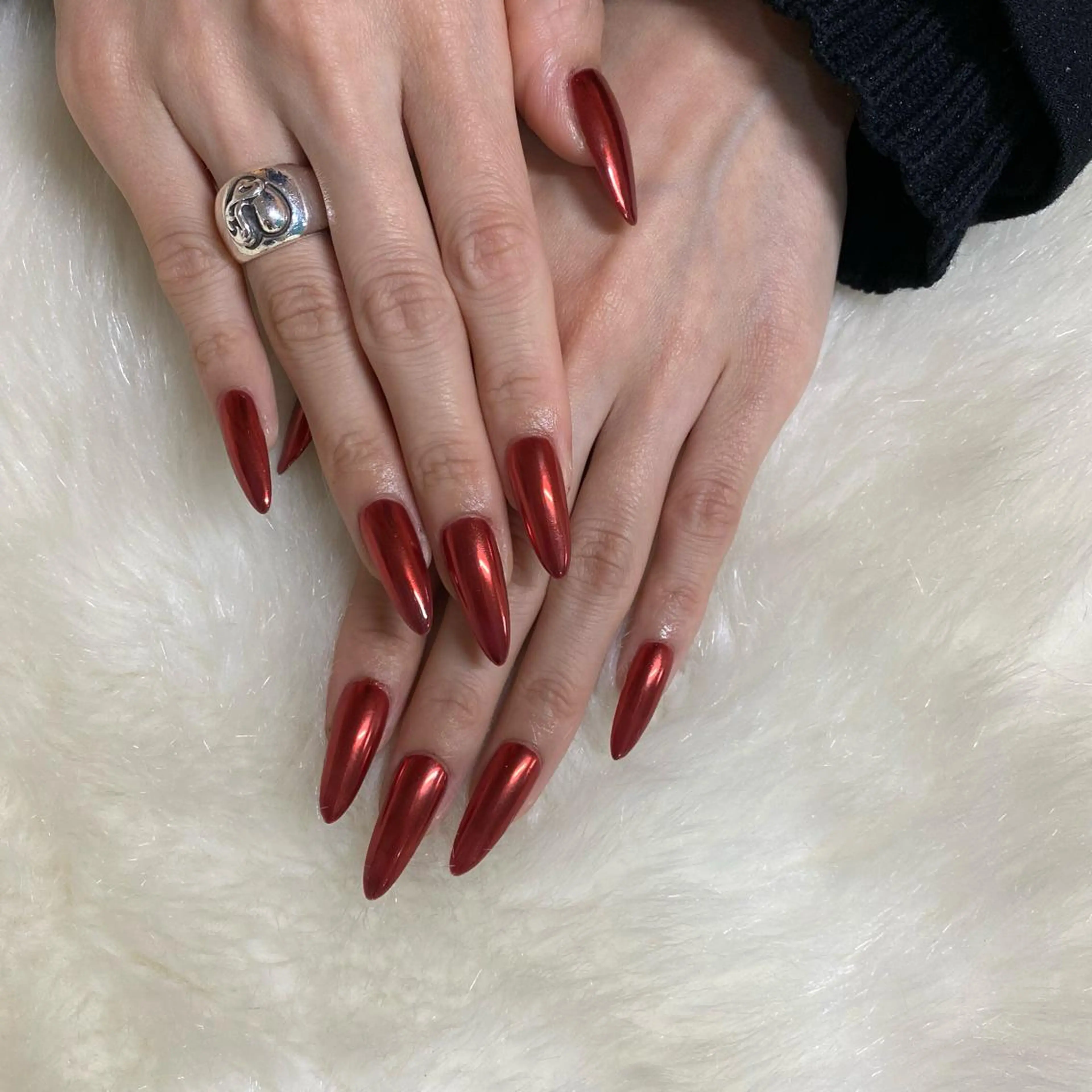 ネイル ハンドネイル Amber21.所属・Nagahama Akariのネイルデザイン