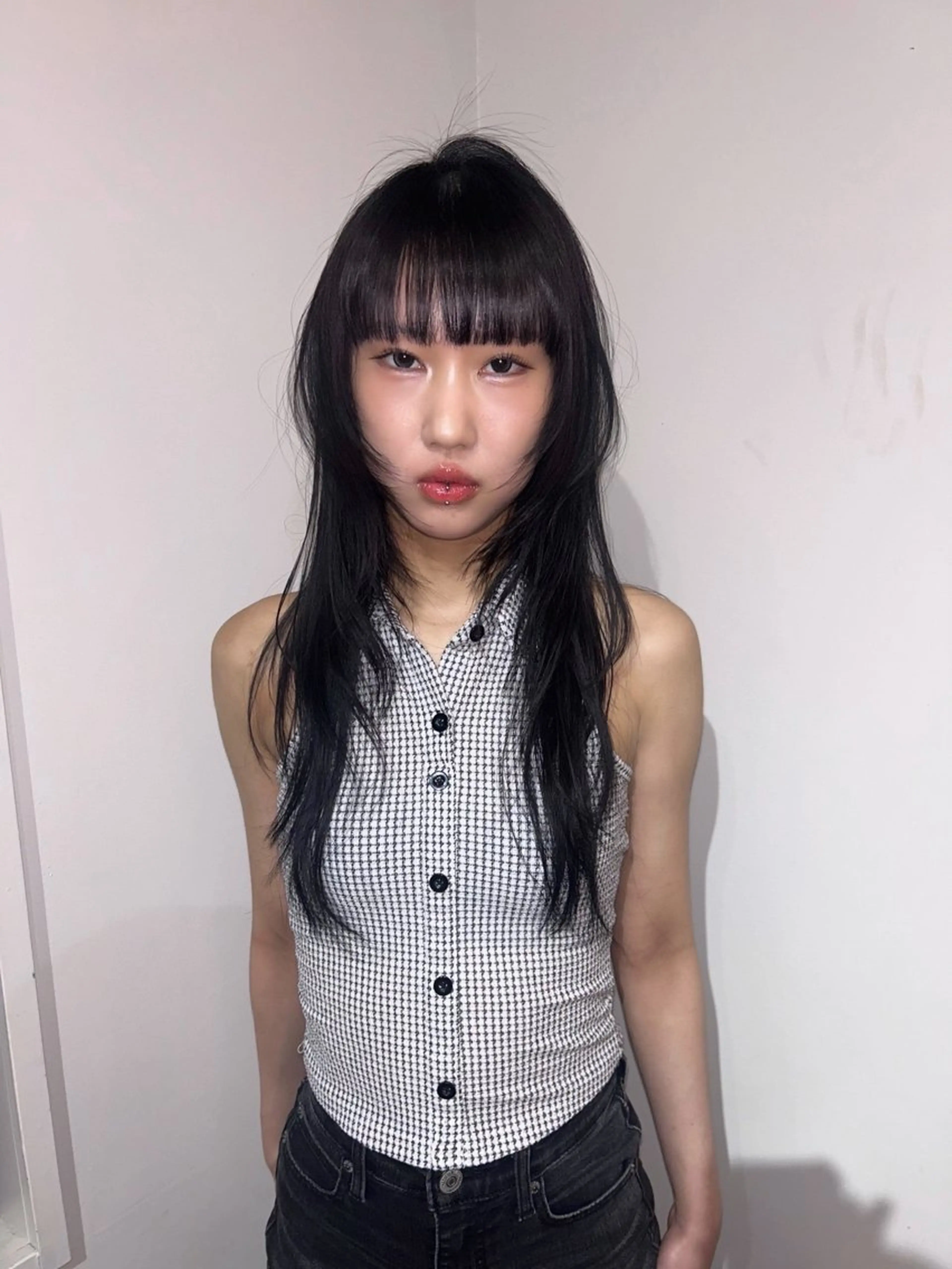 ロング カット PAUSE所属・ひな🐥 ボブ/ハイトーン🫧のヘアスタイル