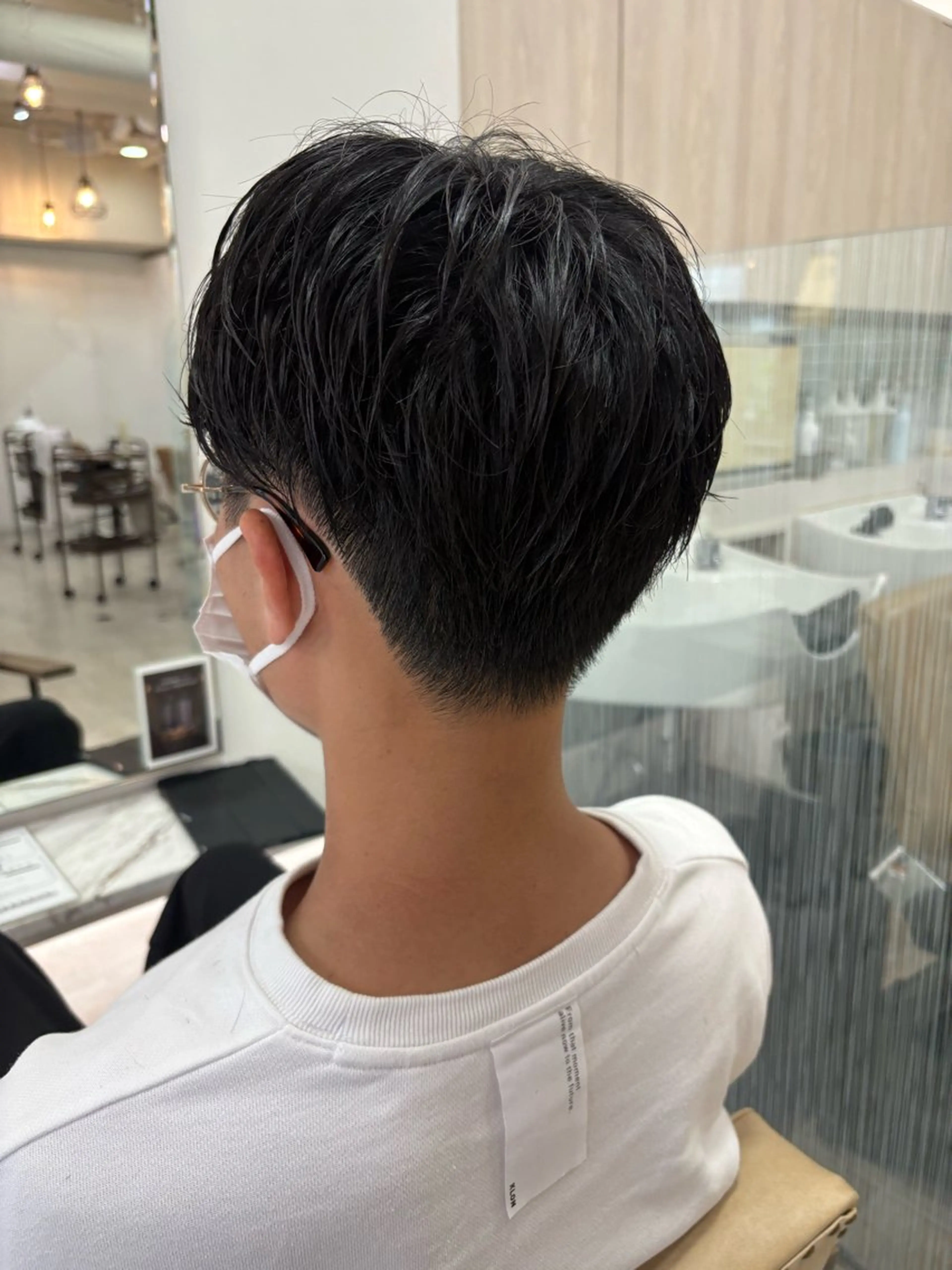 メンズ カット 栗田 優月のヘアスタイル