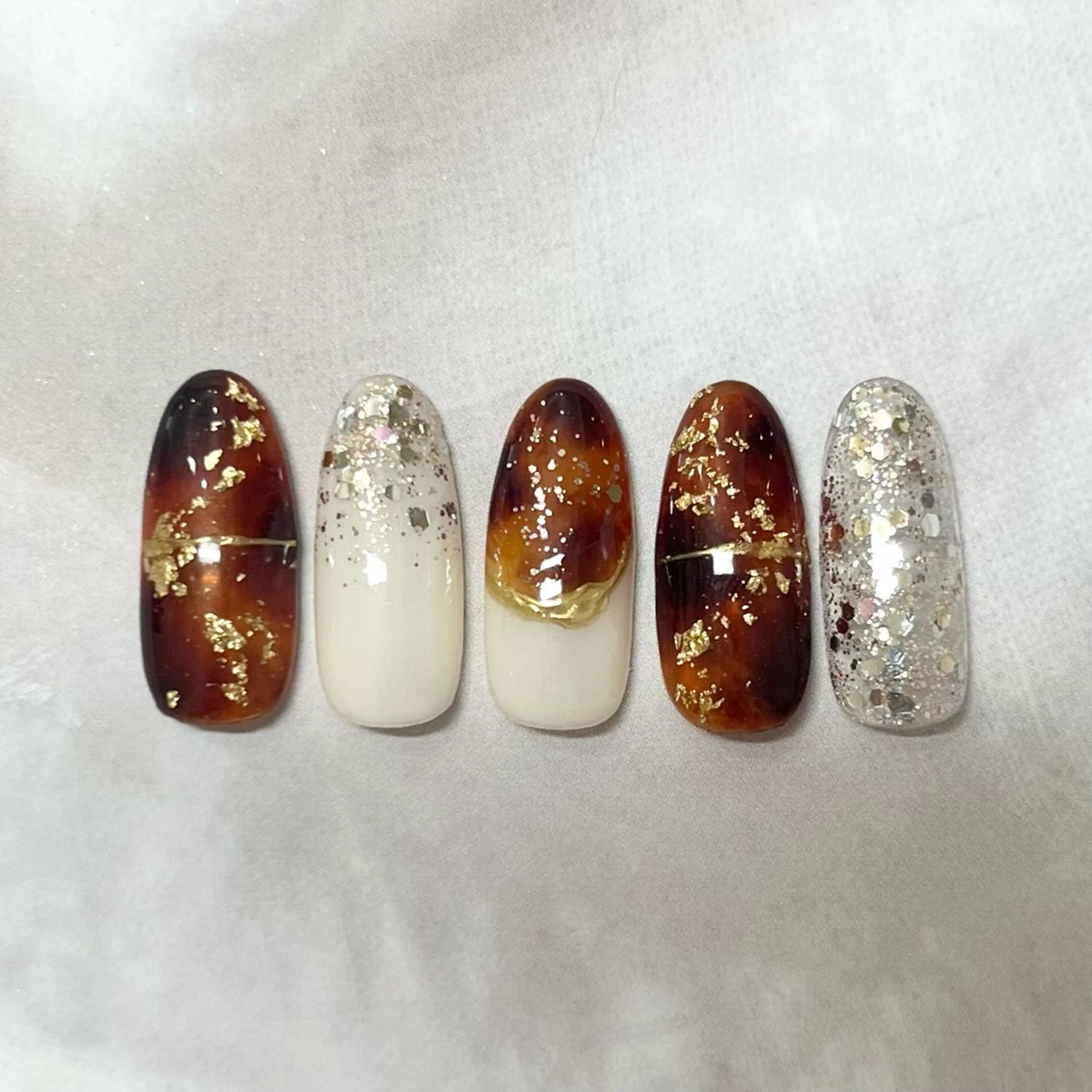 ネイル ハンドネイル TOPAZ恵比寿所属・Tsuno Nagisaのネイルデザイン